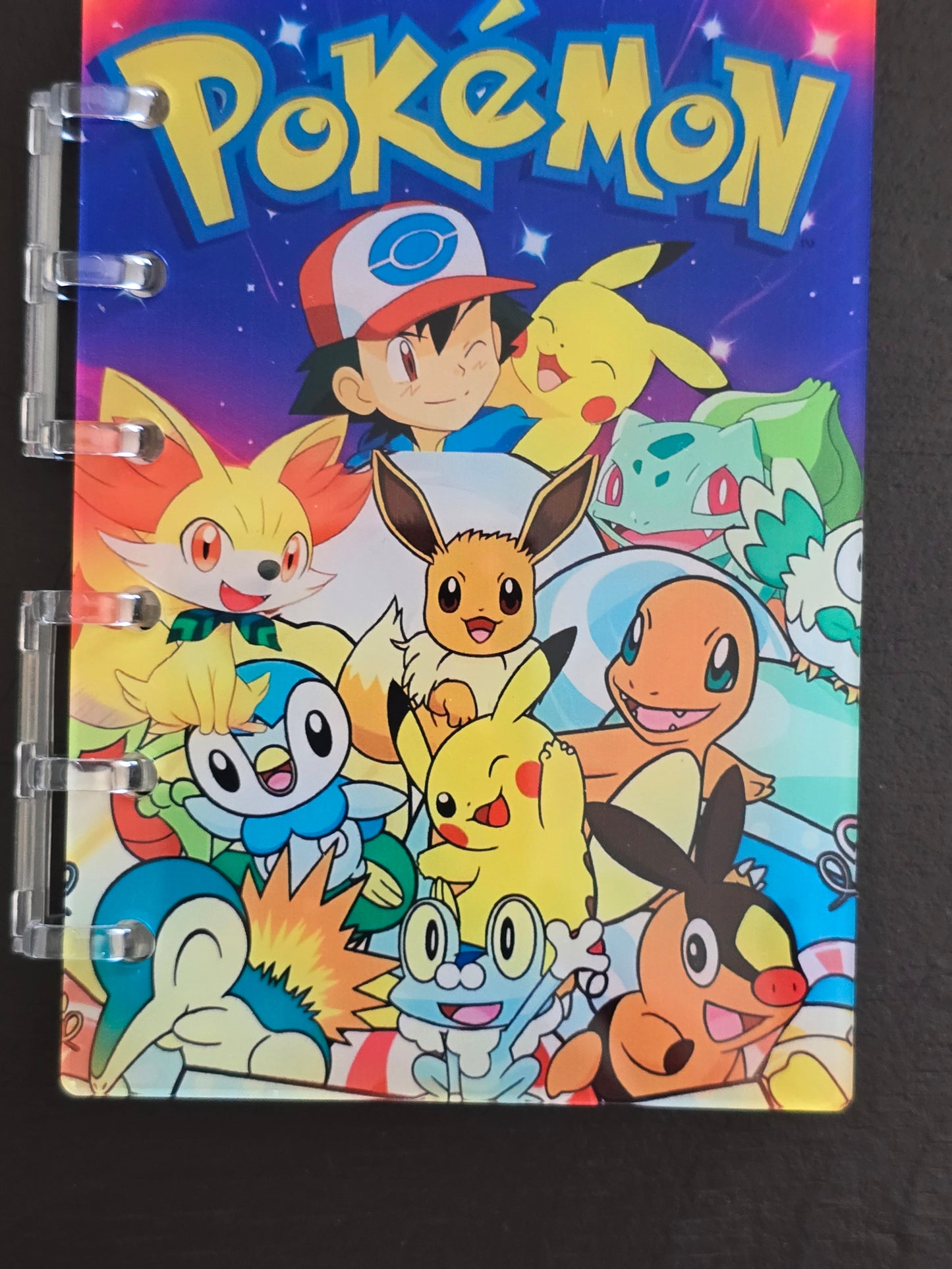 Notebook 4x6 with acrylic front and back cover