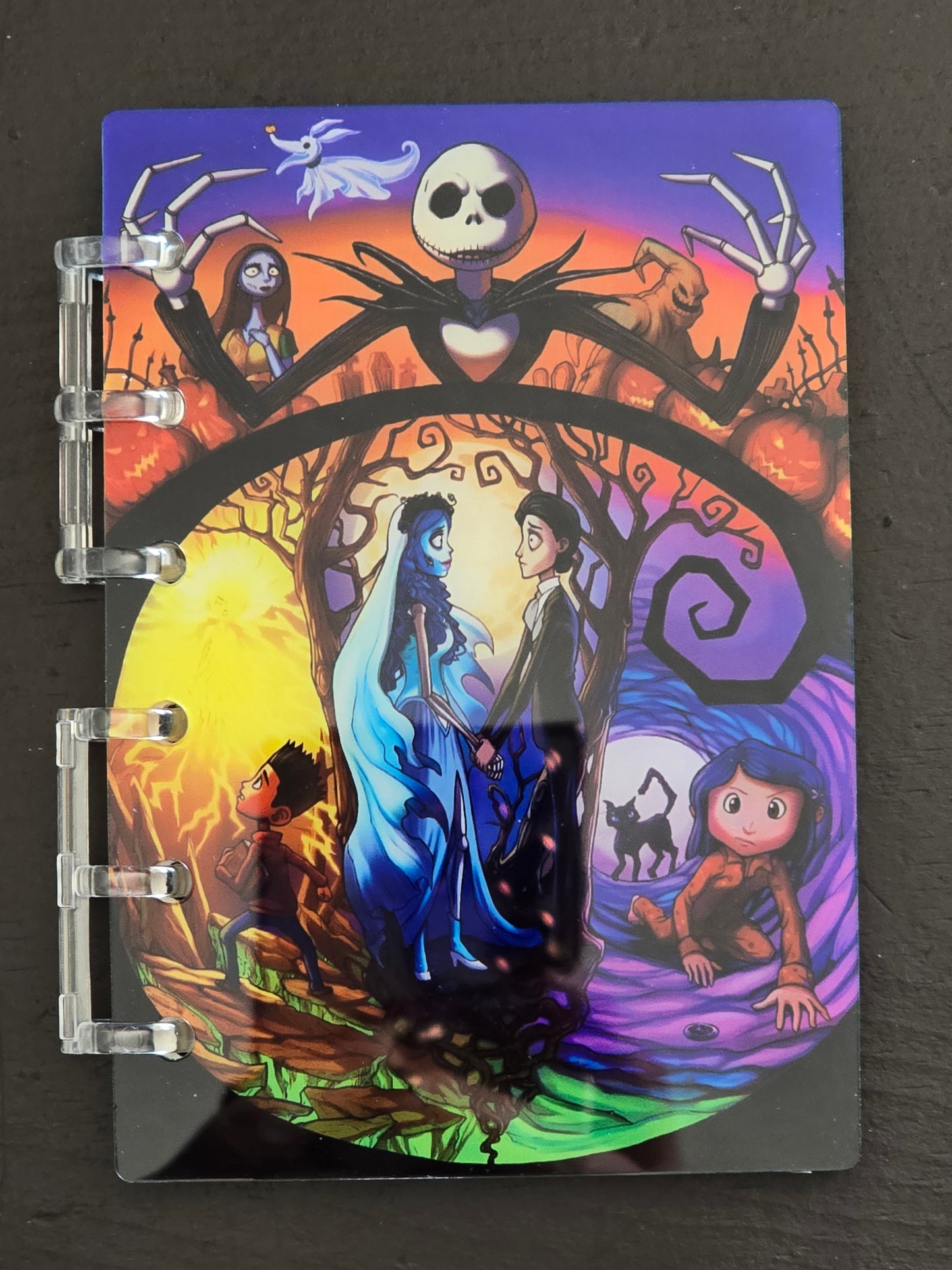 Notebook 4x6 with acrylic front and back cover
