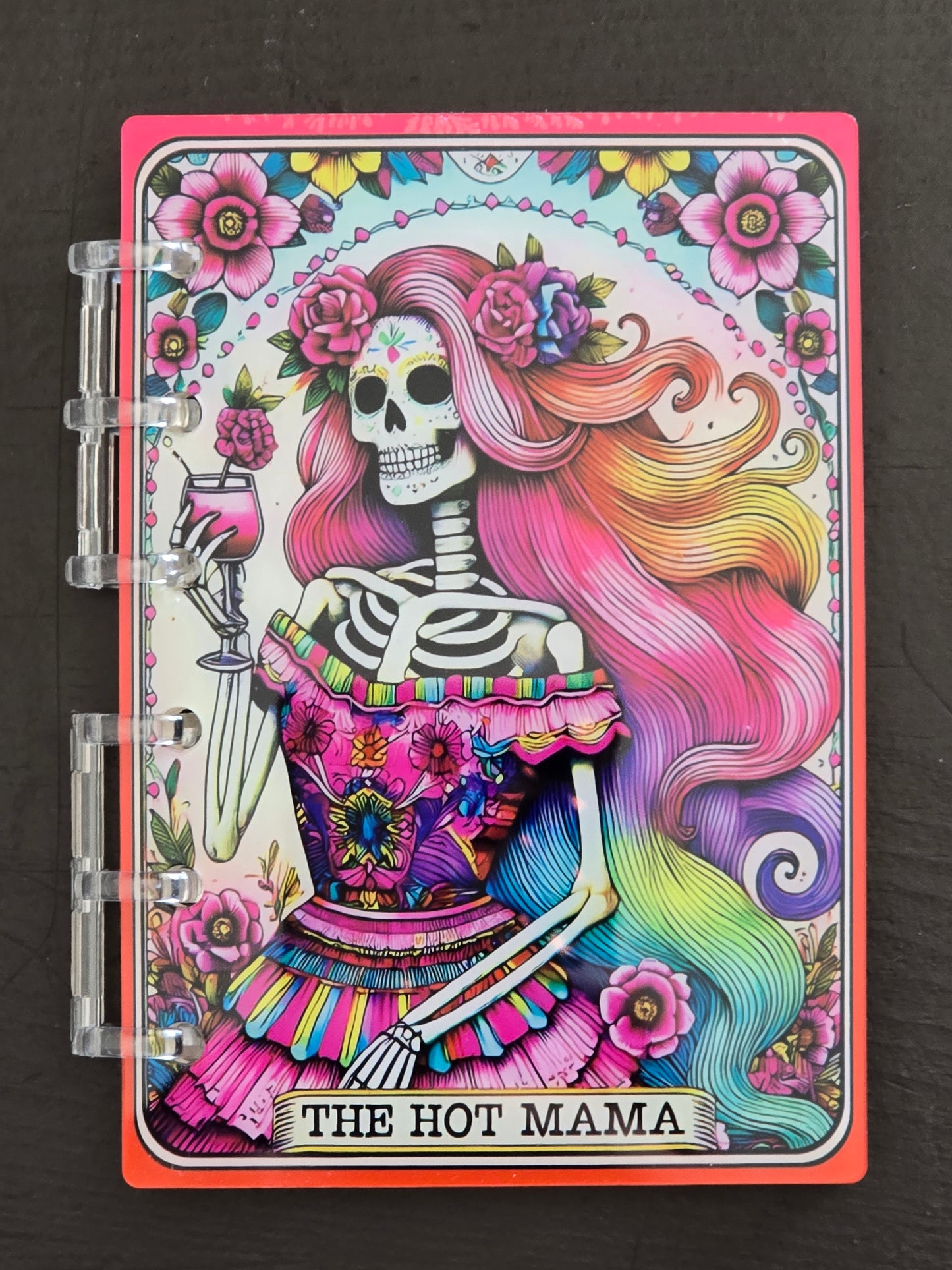 Notebook 4x6 with acrylic front and back cover
