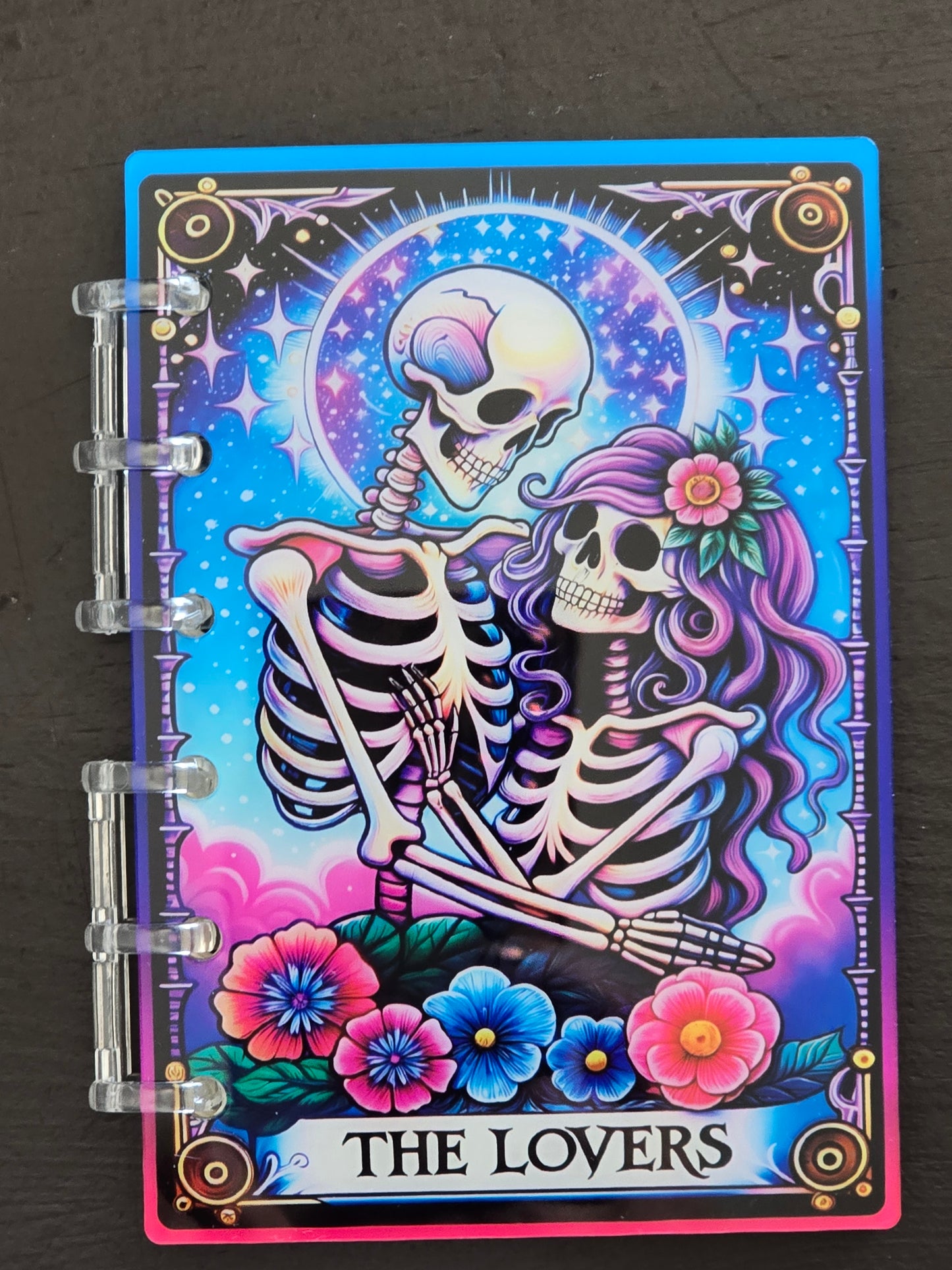 Notebook 4x6 with acrylic front and back cover