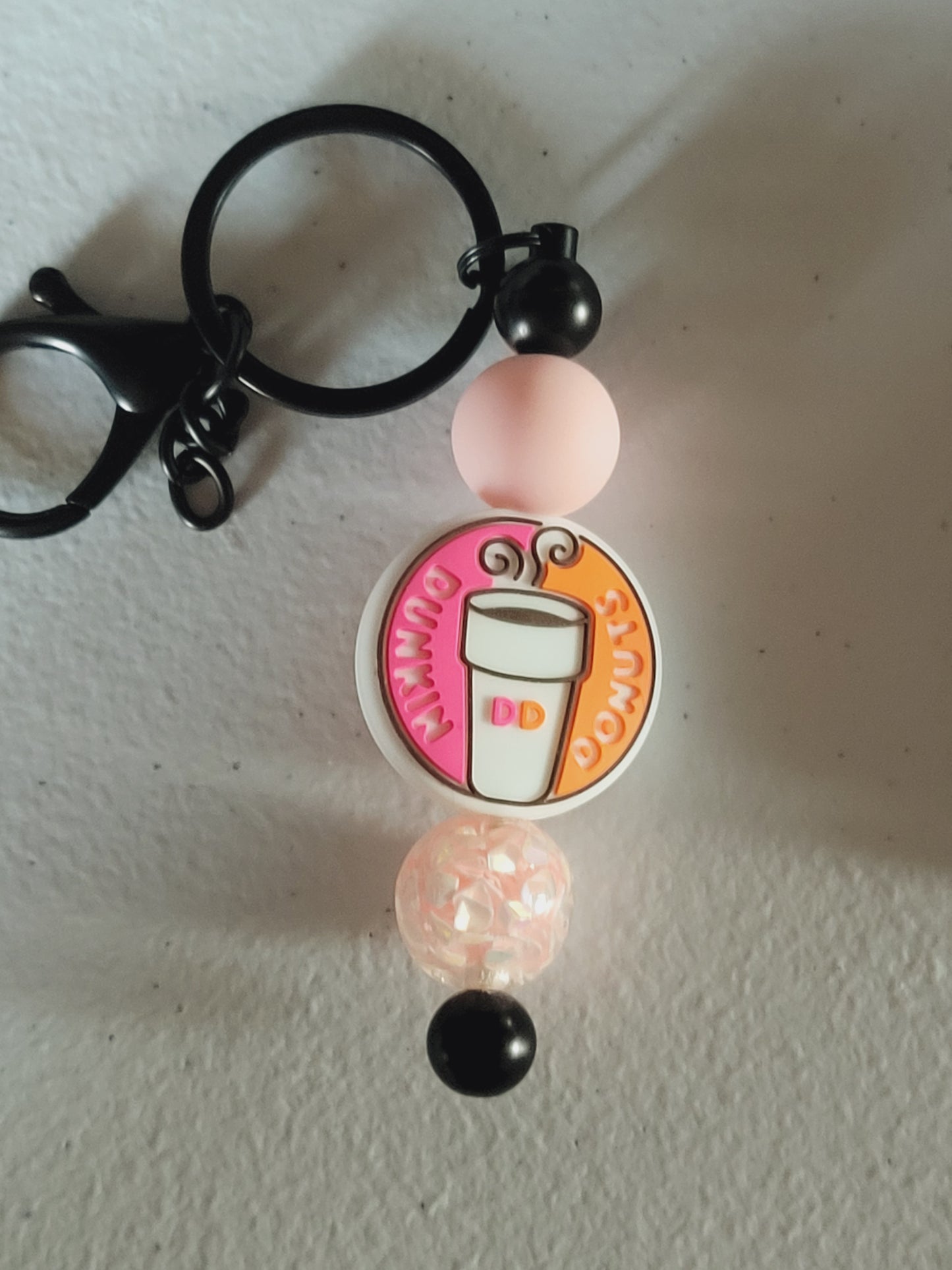 Keychain- bag clip- coffee