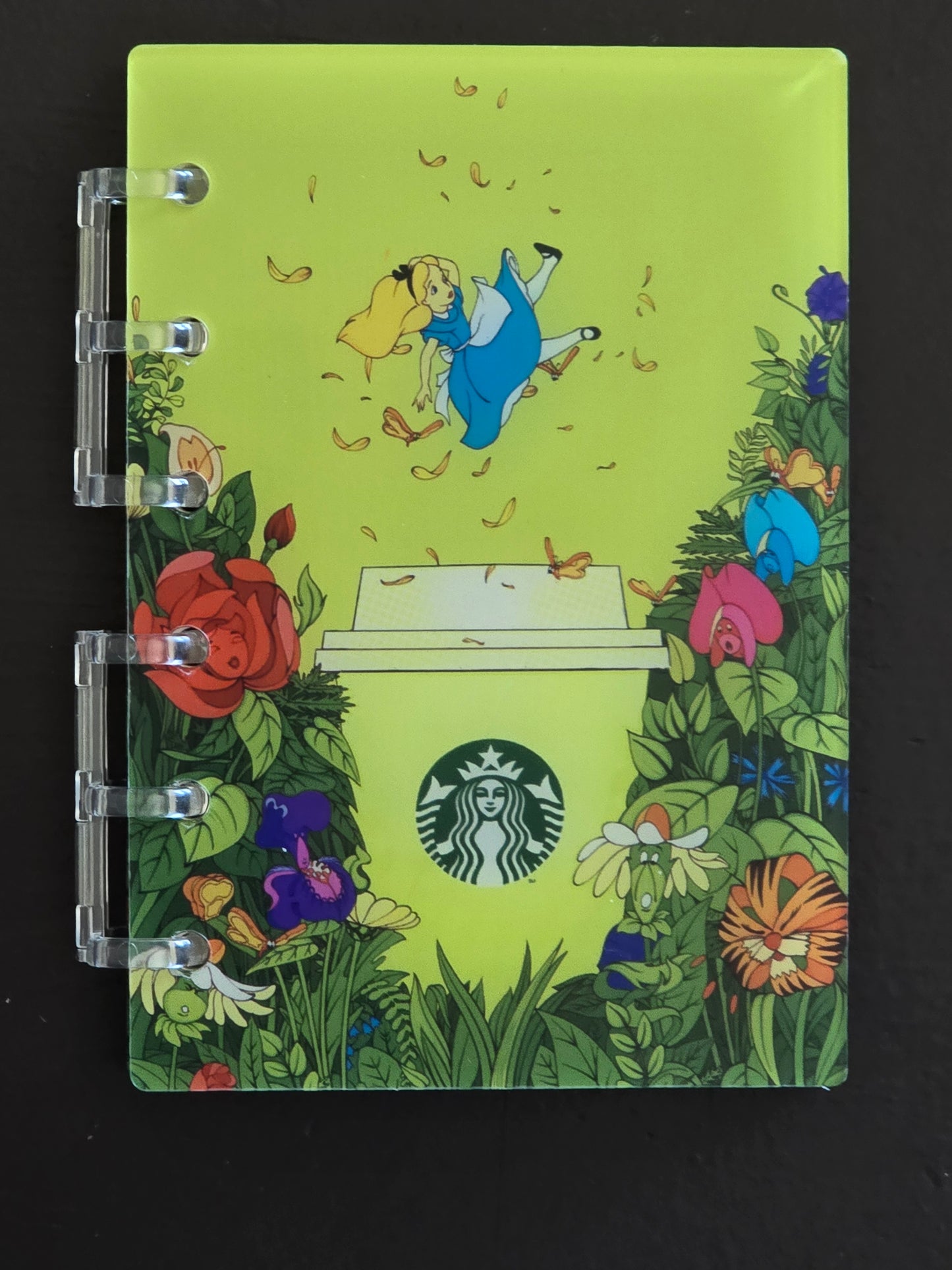 Notebook 4x6 with acrylic front and back cover