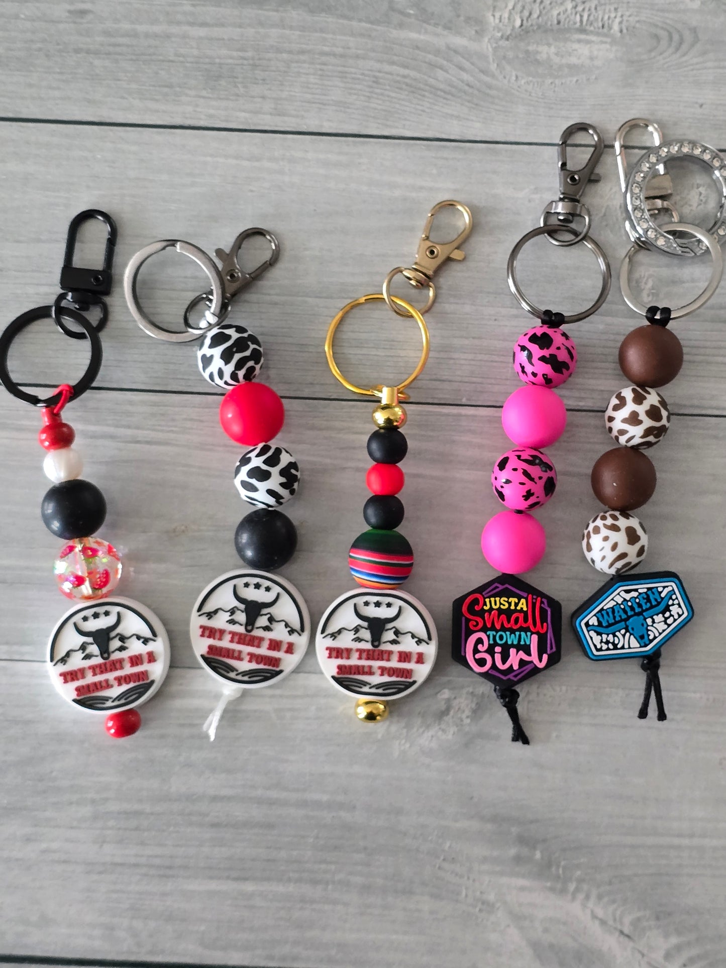 Bag & key charms