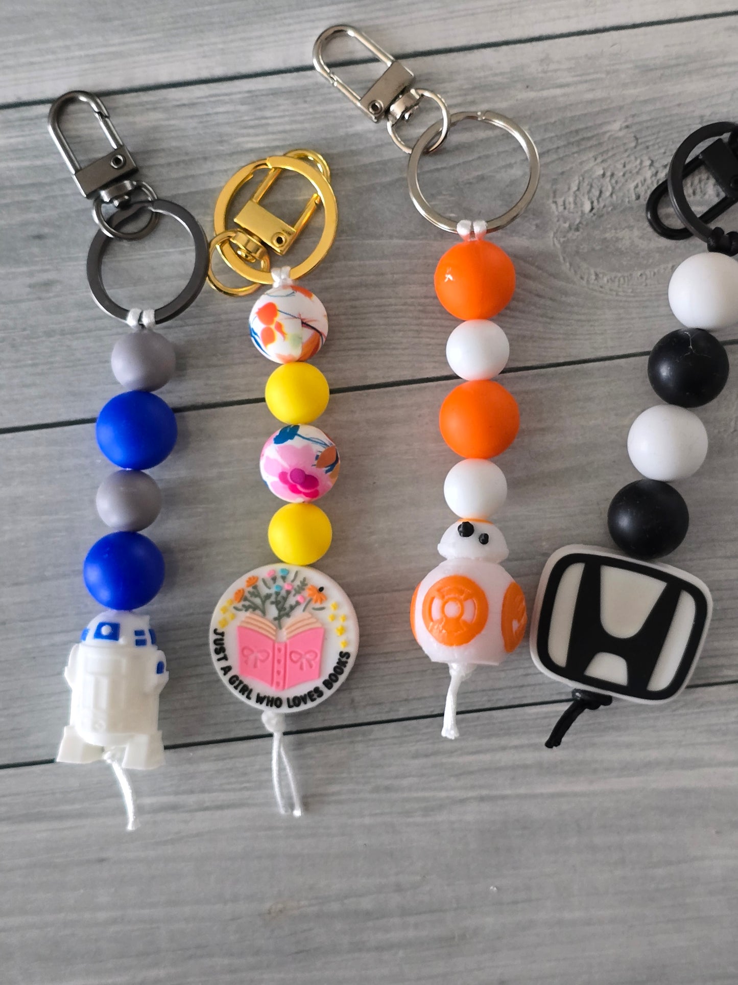Bag & key charms