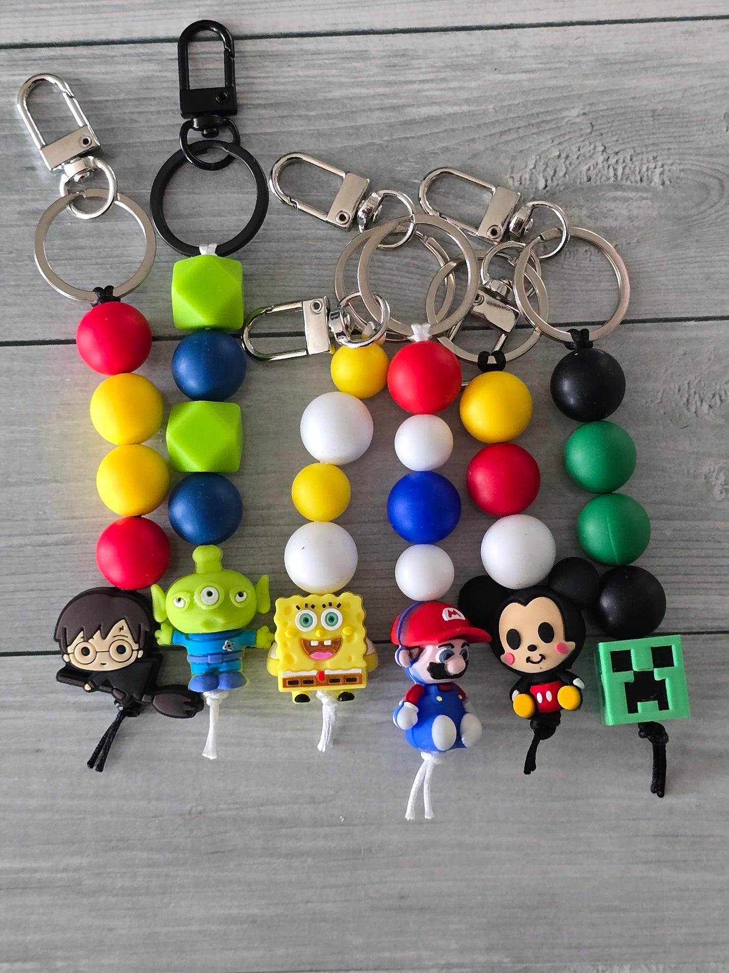 Bag & key charms