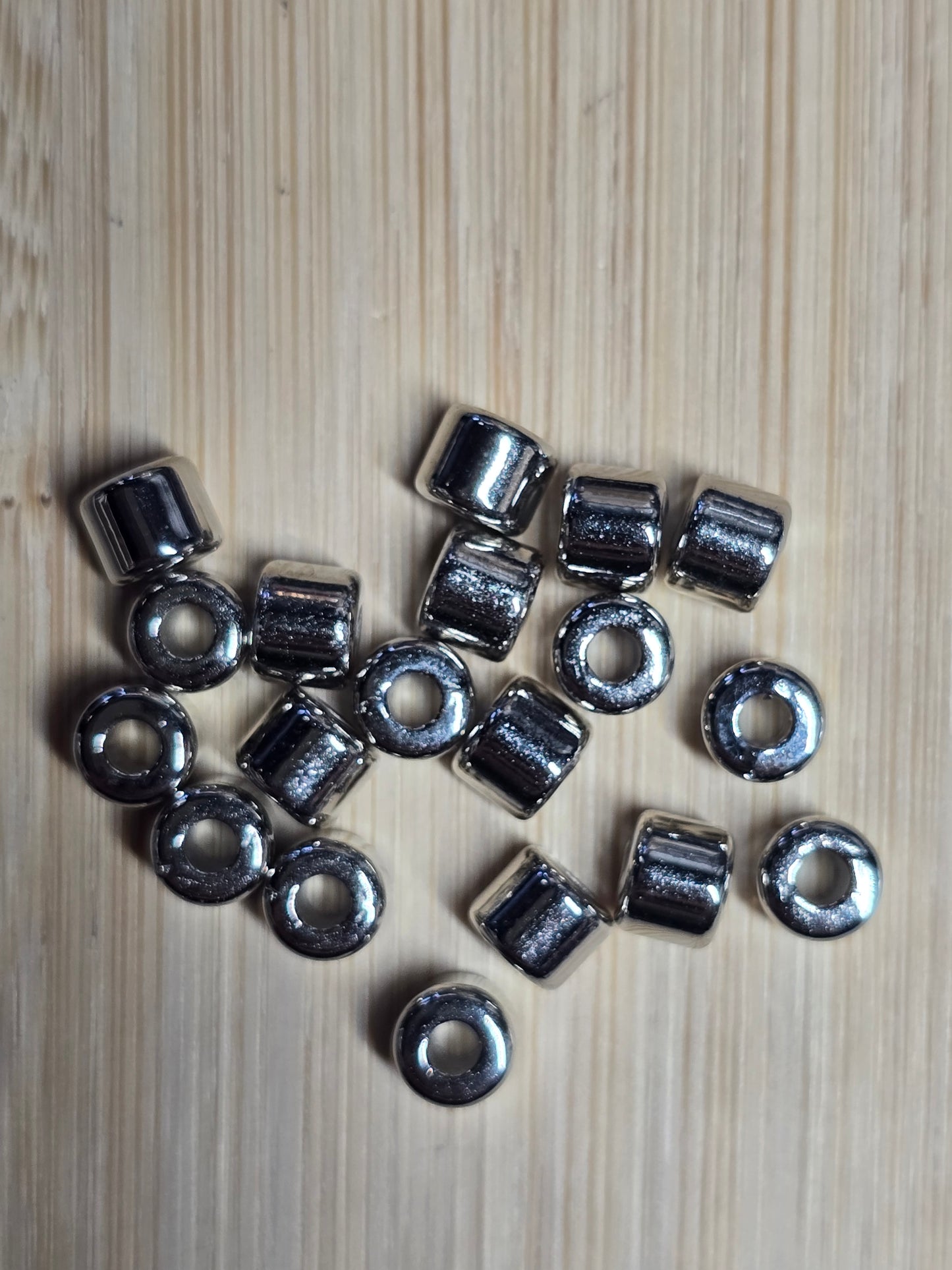 Spacer beads- metal round
