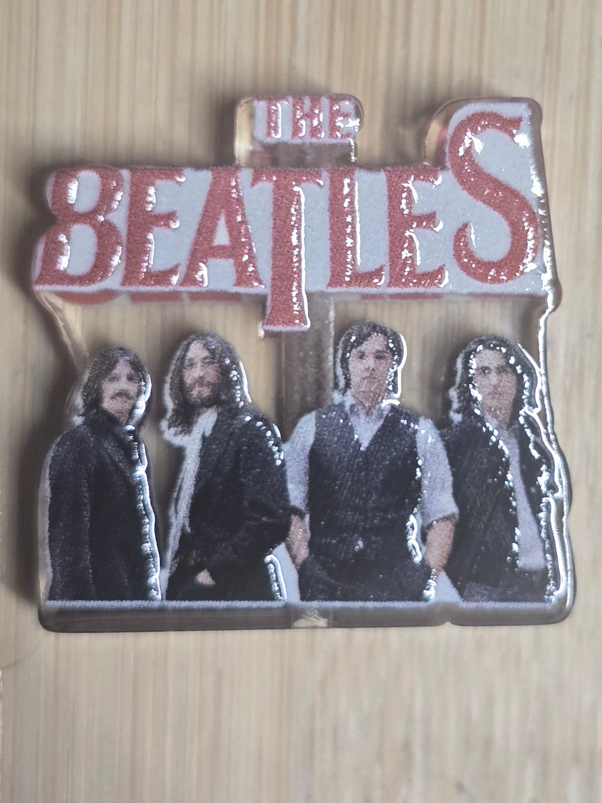 Acrylic focal beads British band