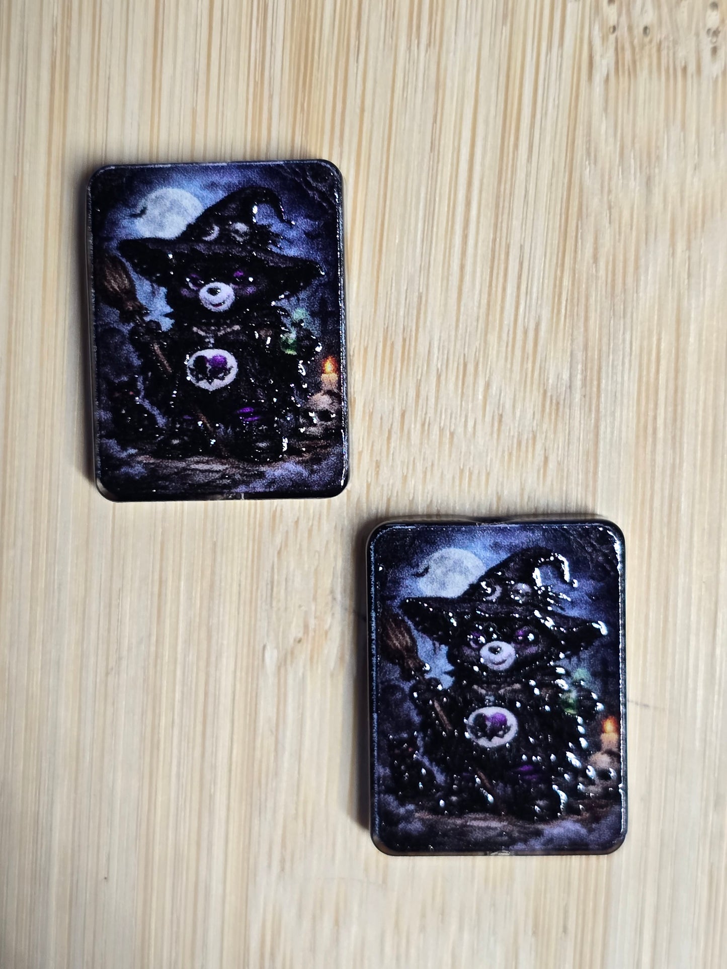 Focal- acrylic beads Halloween