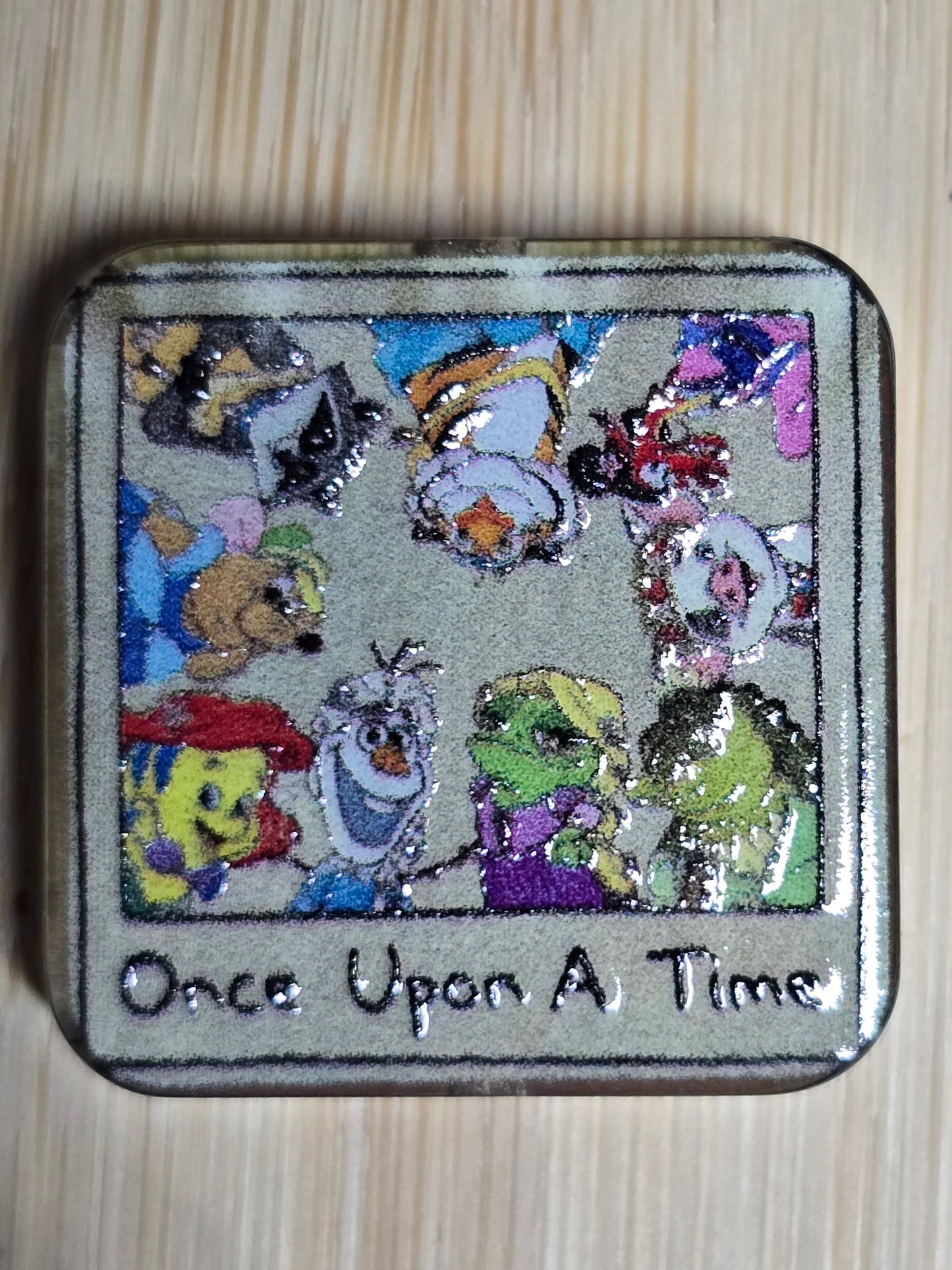 Acrylic focal beads DS characters