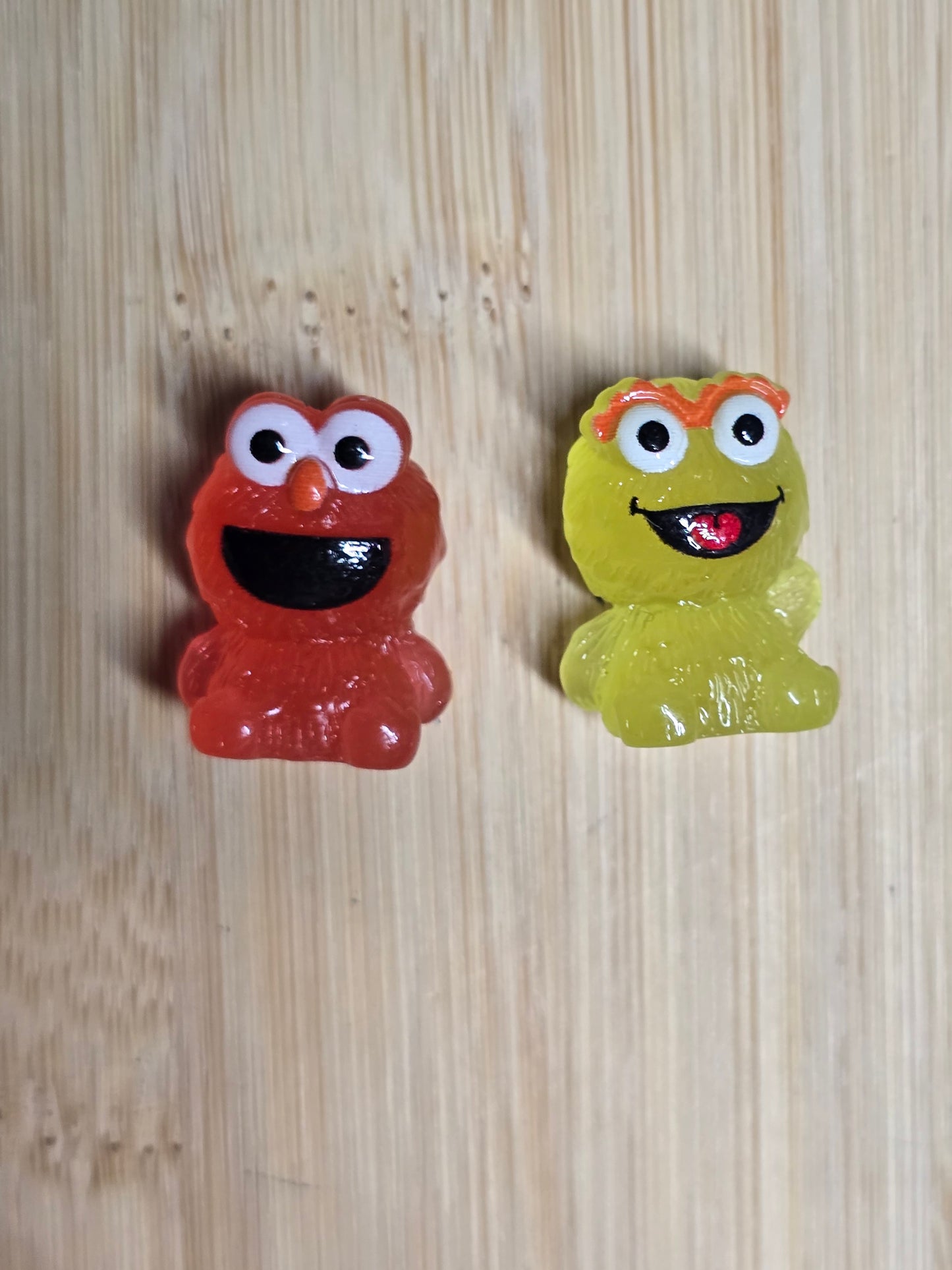Acrylic focal beads- toppers micro size