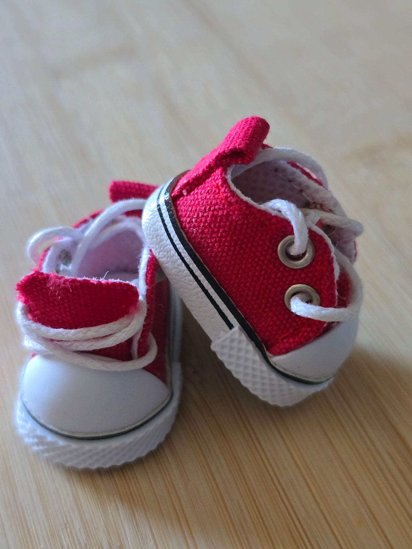 Canvas shoes for Labubu dolls