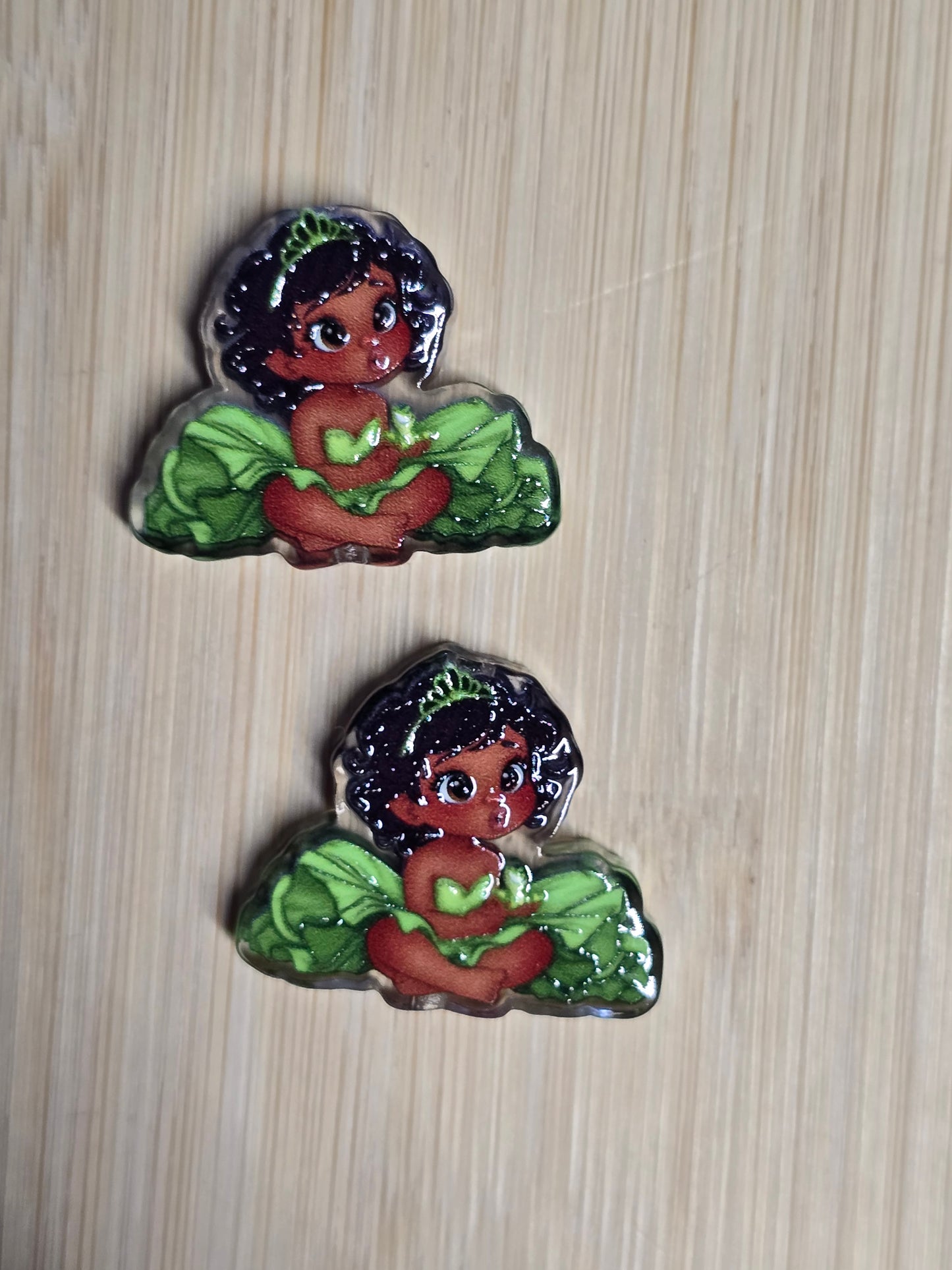Acrylic focal beads DS princess