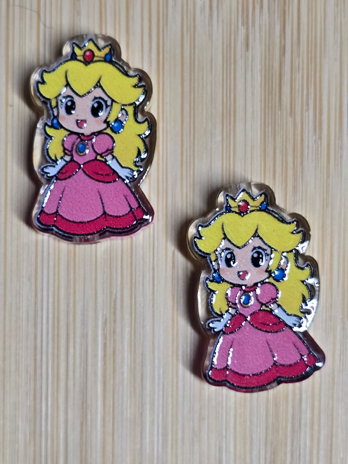 Focal- acrylic focal beads character