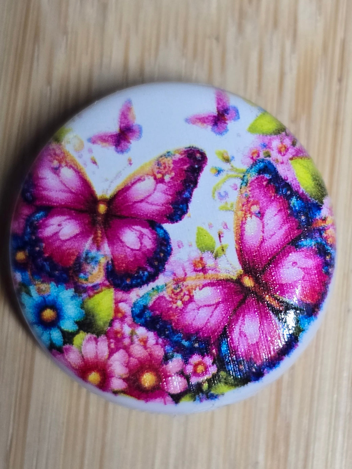 Acrylic beads brightly colored