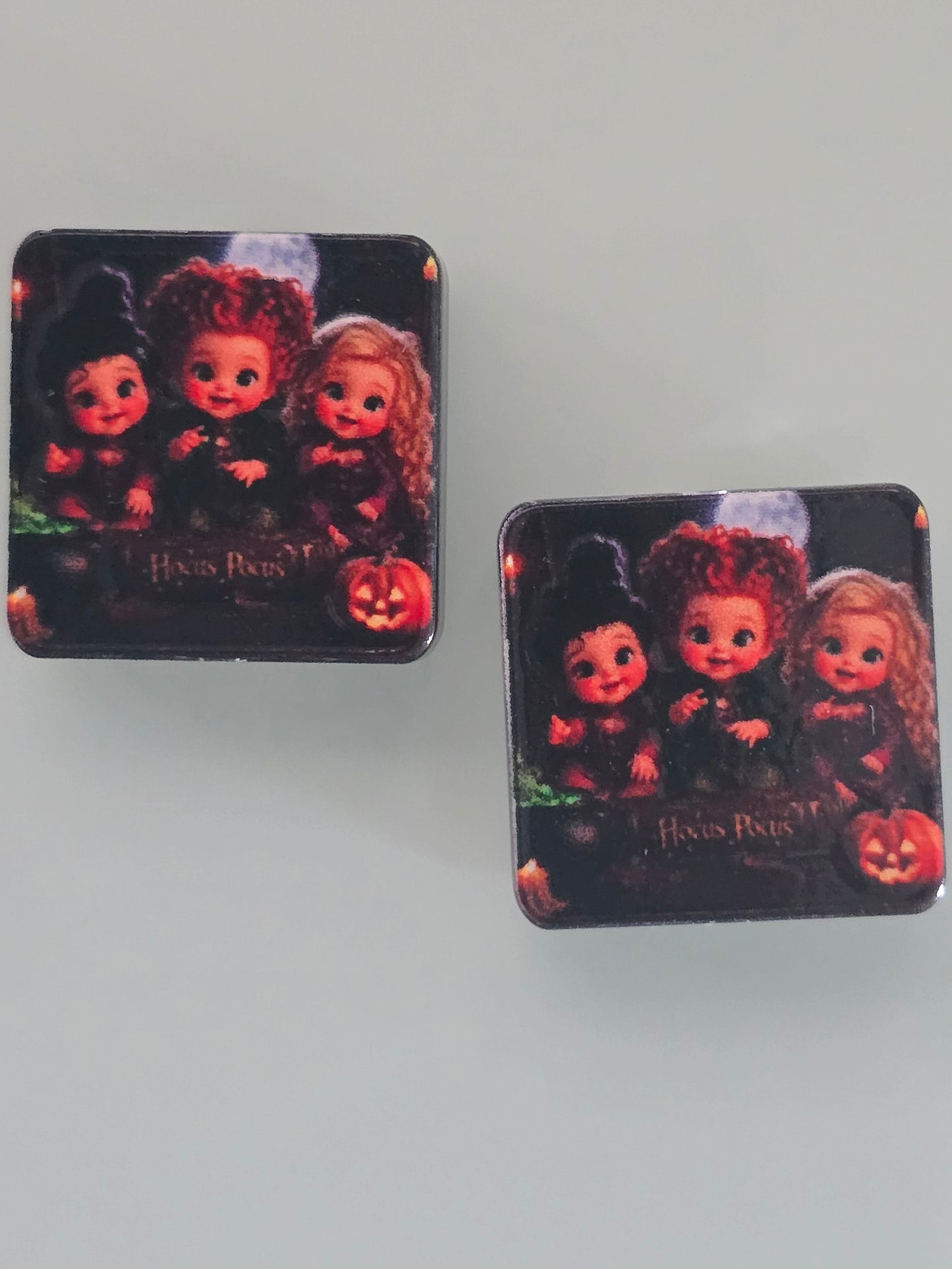 Acrylic focal beads Halloween movie