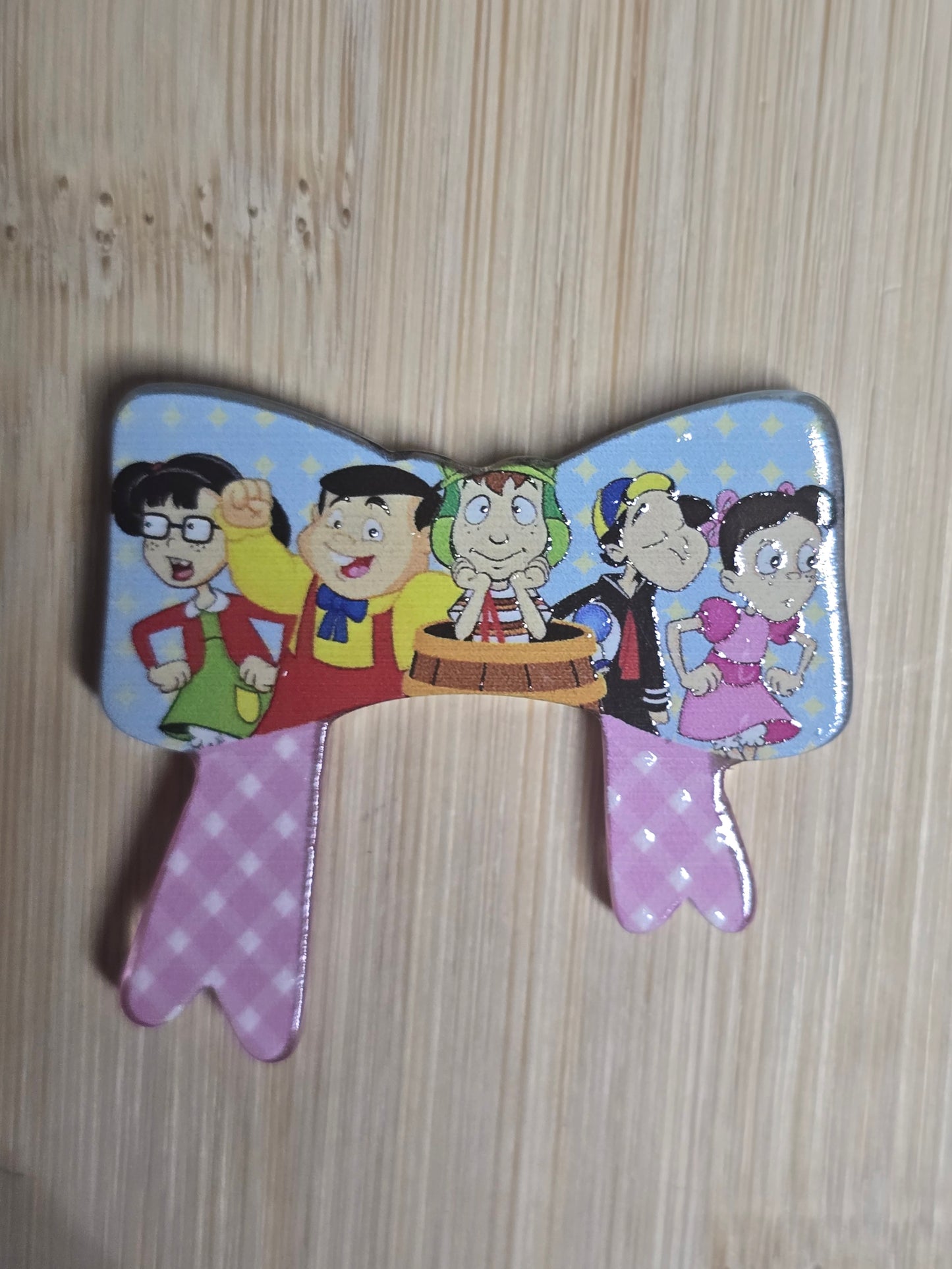 Acrylic focal beads- bows