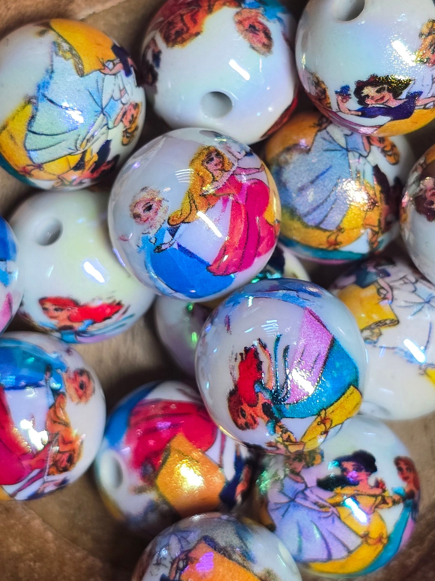 Acrylic beads 16mm DS princess
