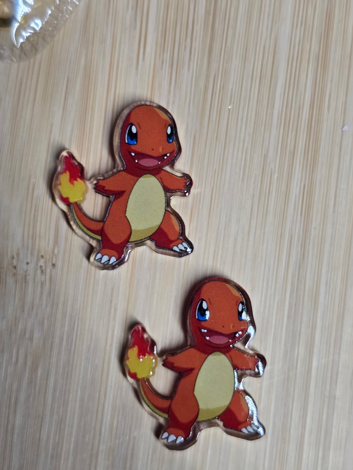 Acrylic focal beads- Pokémon character