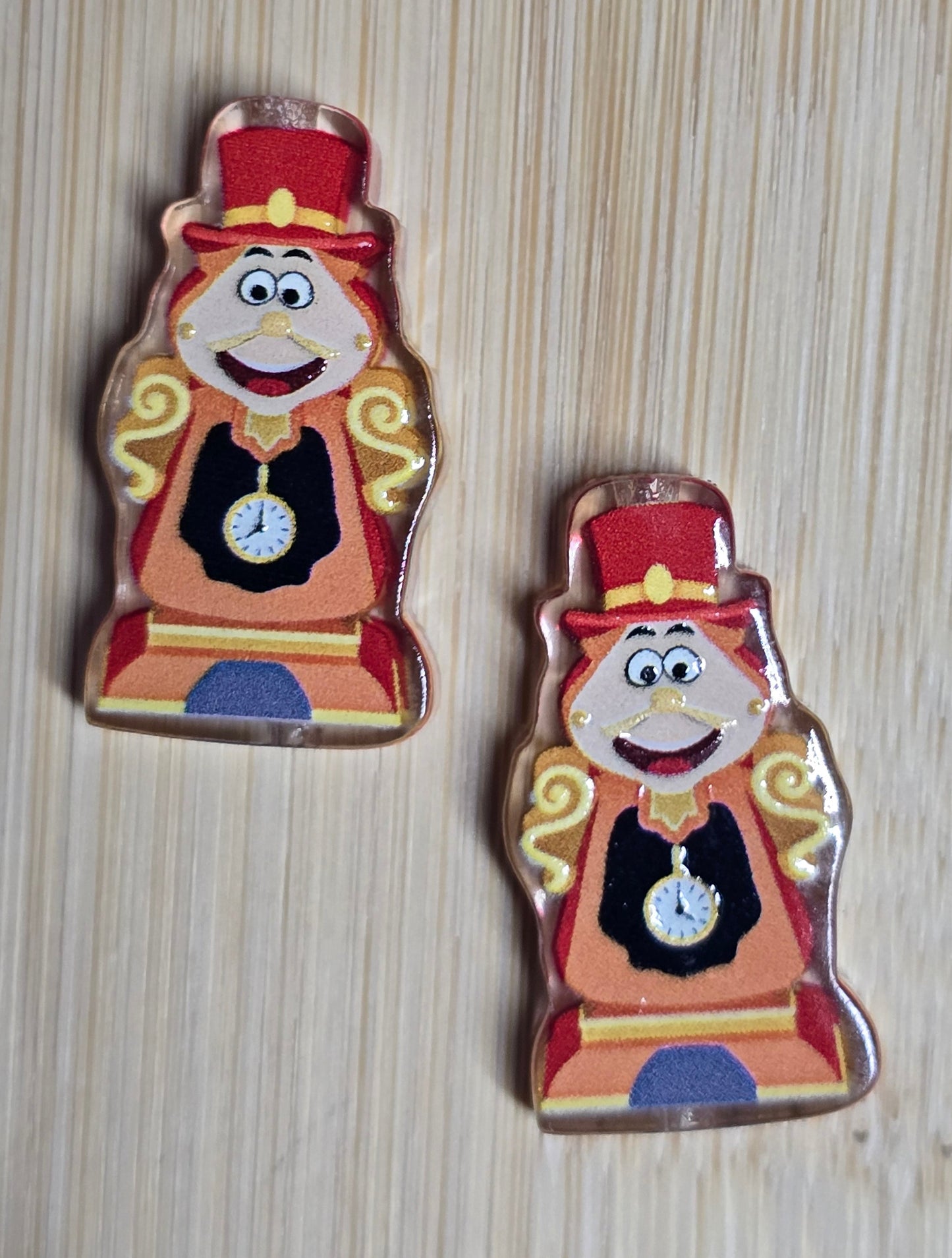 Focal- acrylic focal beads DS character