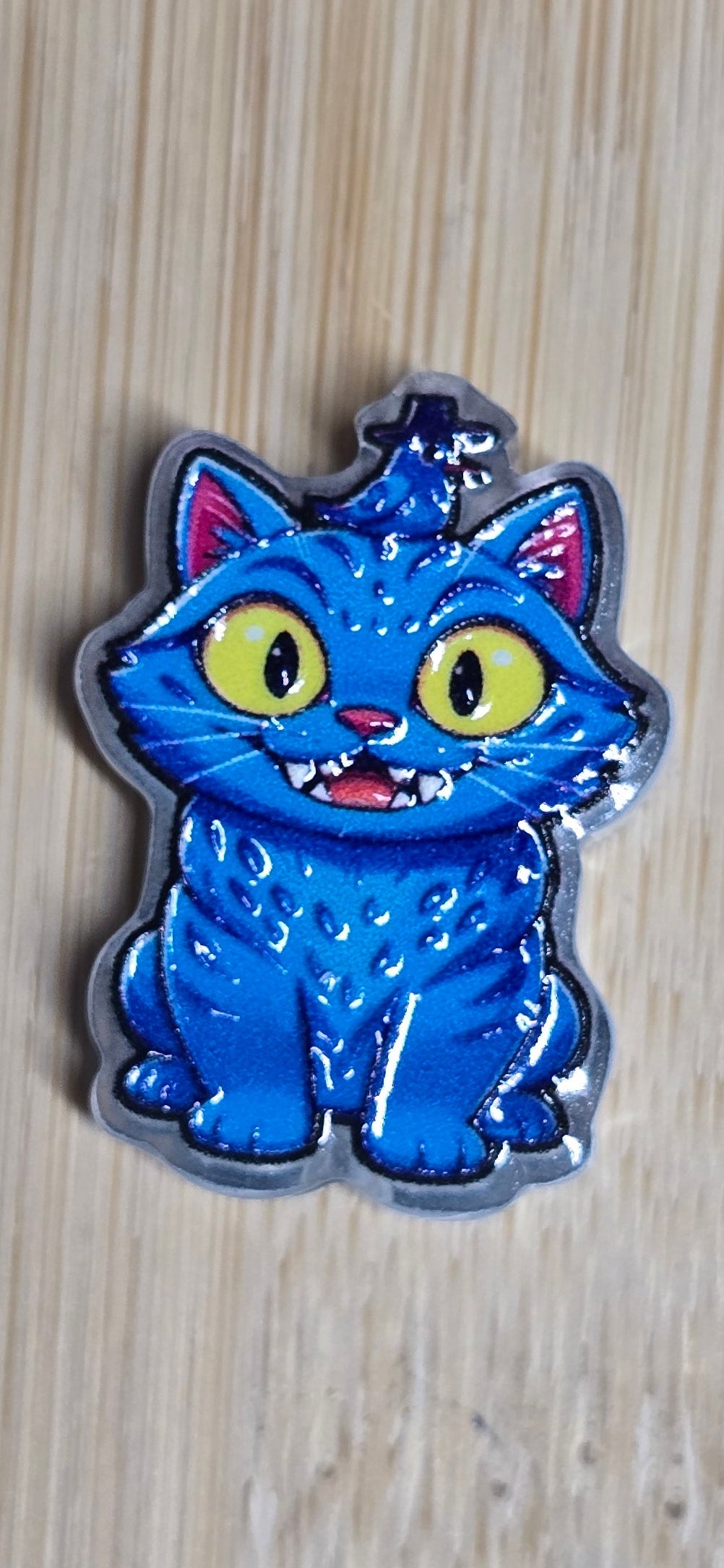 Acrylic focal beads kpop cat