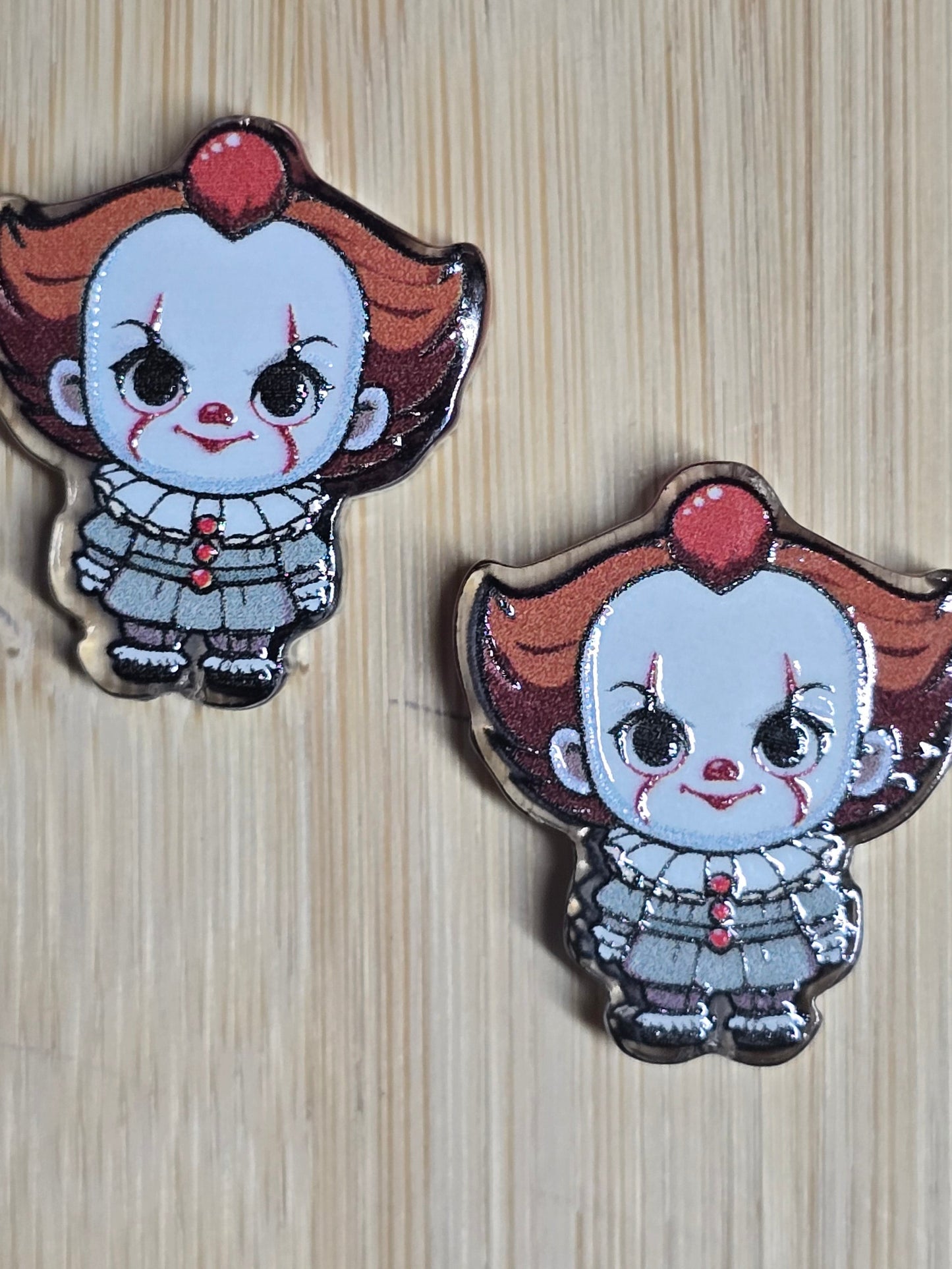 Focal- horror character acrylic focal beads
