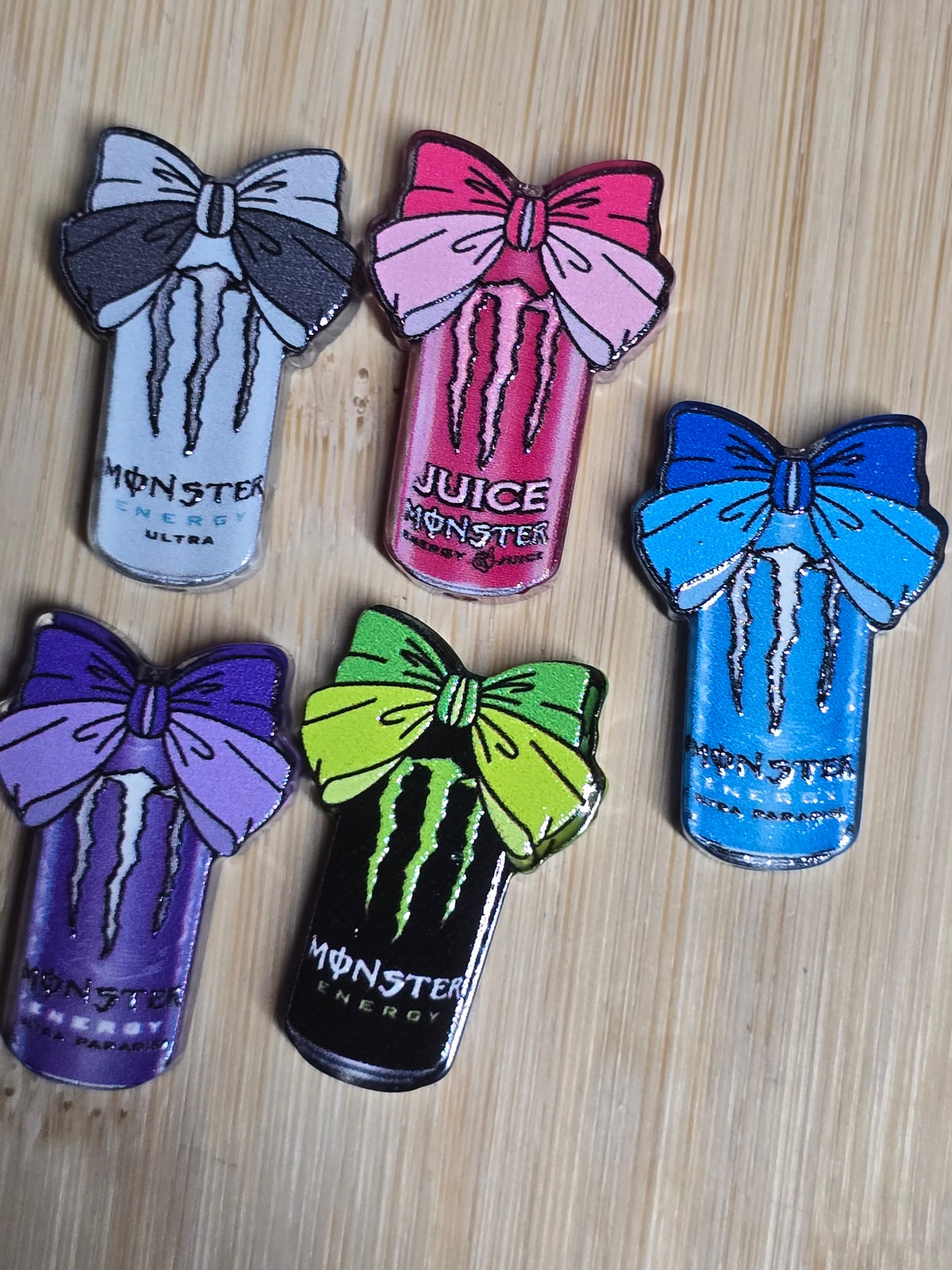 Acrylic focal beads- drink mix