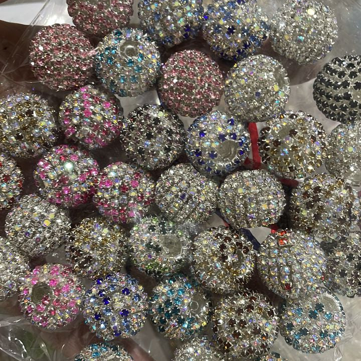 16mm Rhinestone beads- bling bling-