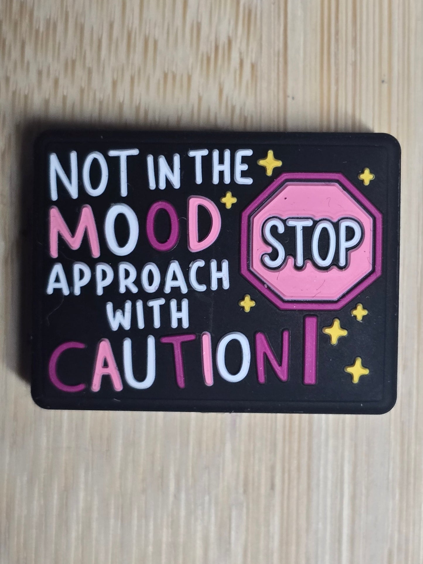 Focal silicone beads sarcastic humor