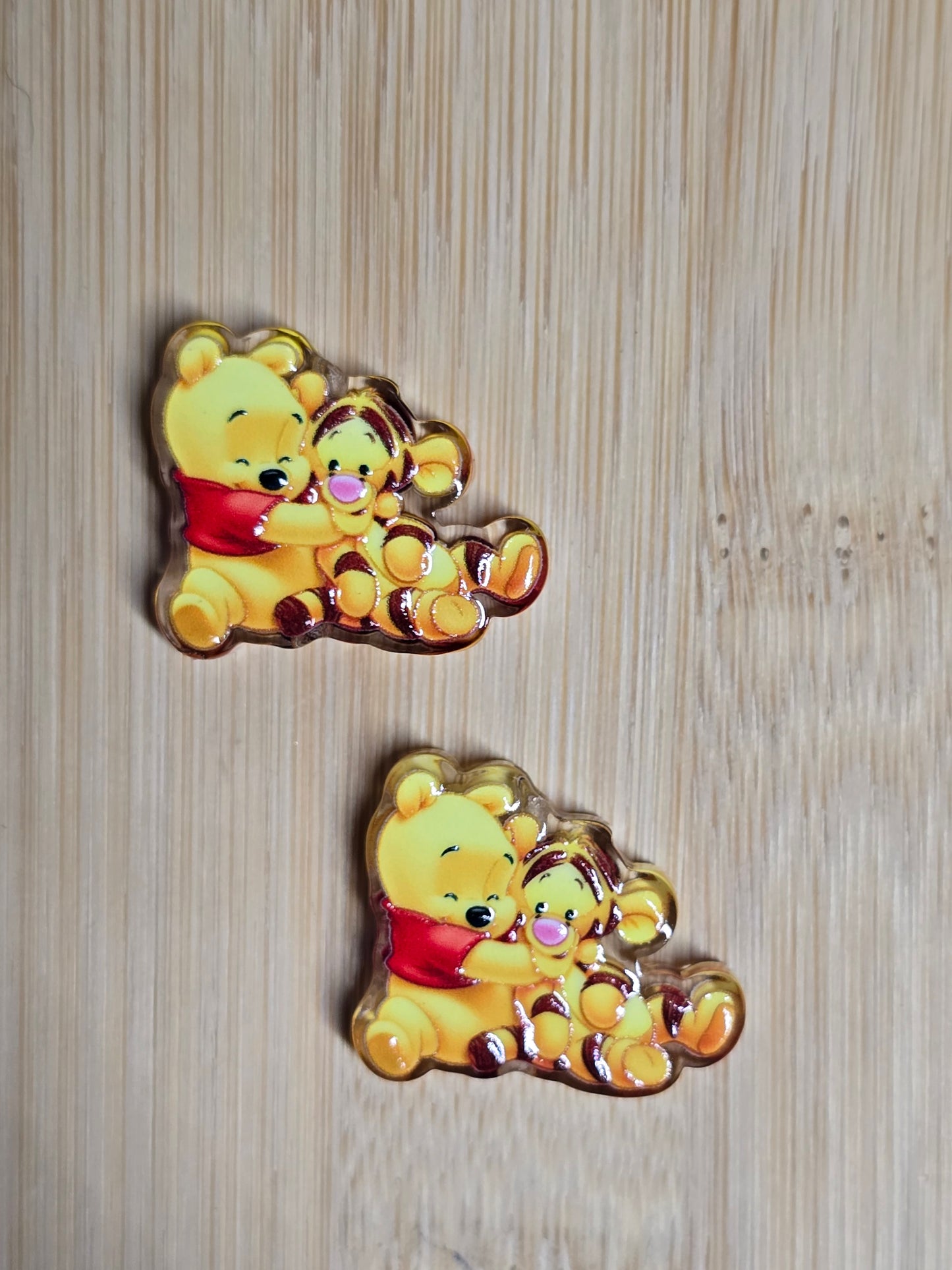 Focal- acrylic focal bead- DS characters