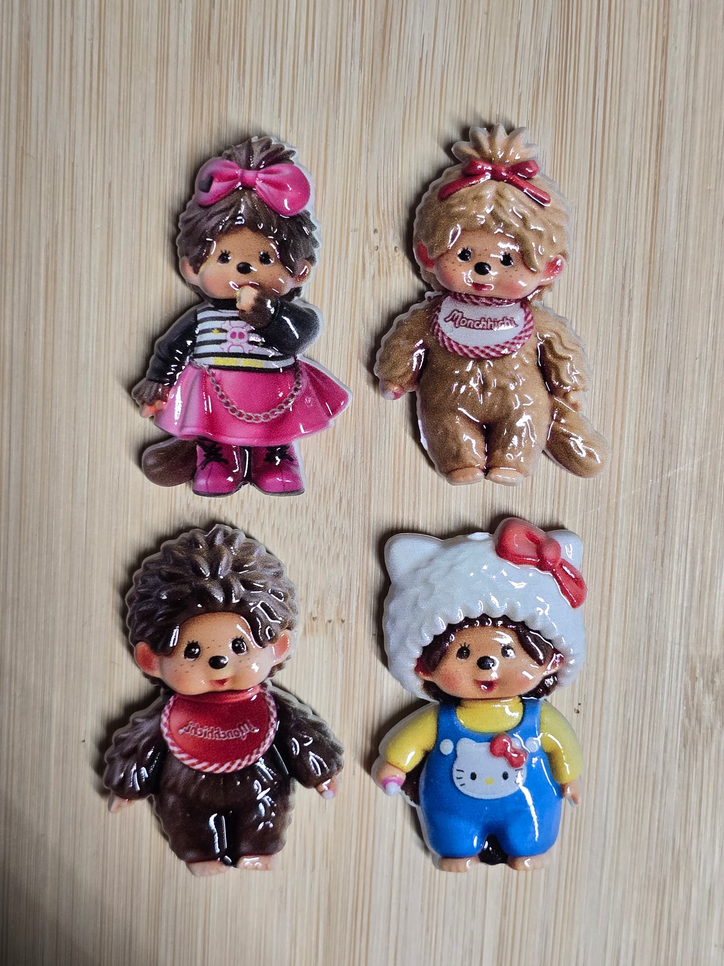 Character beads mix large size 3in