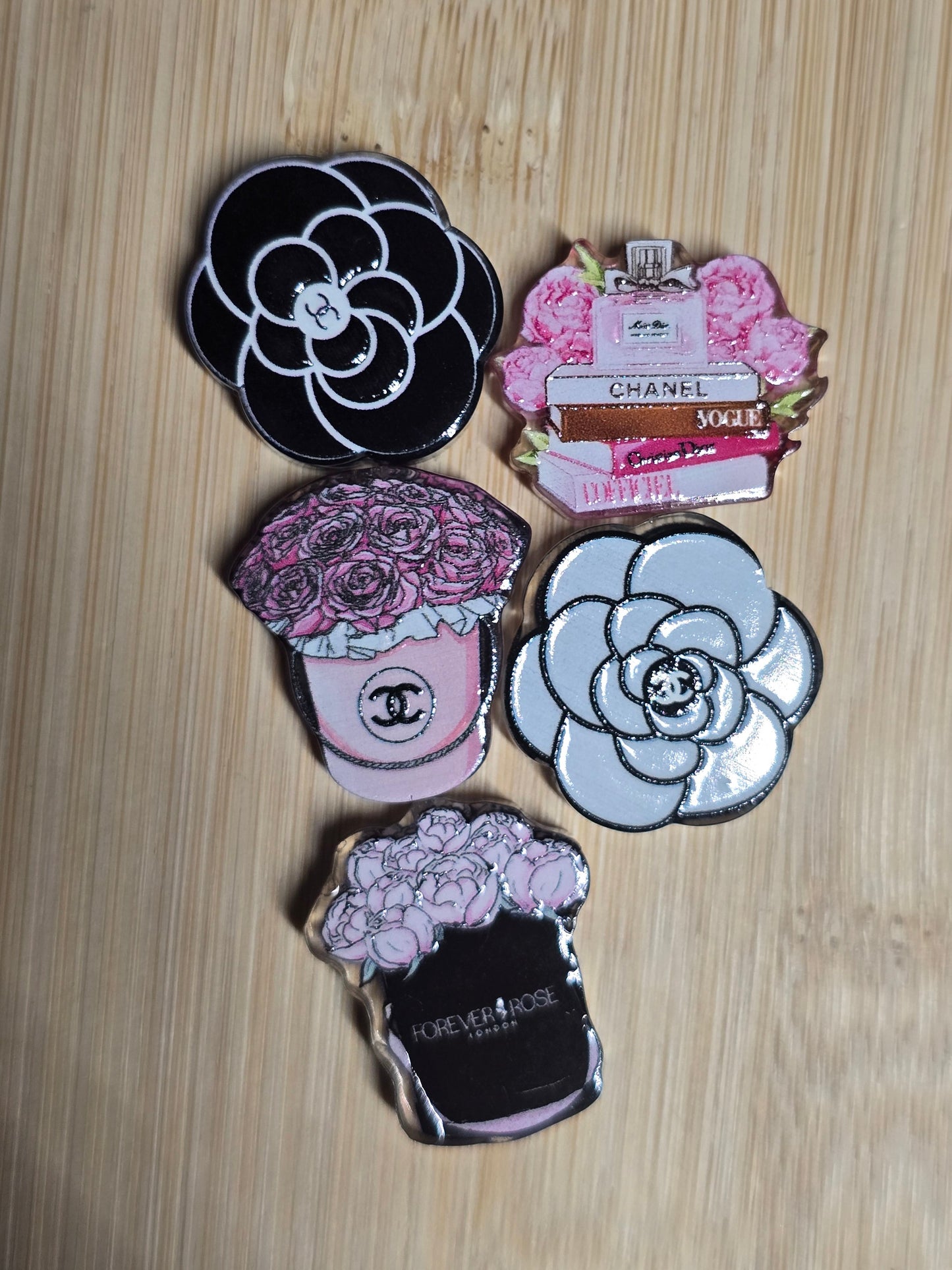 Acrylic focal beads mix- designer inspired
