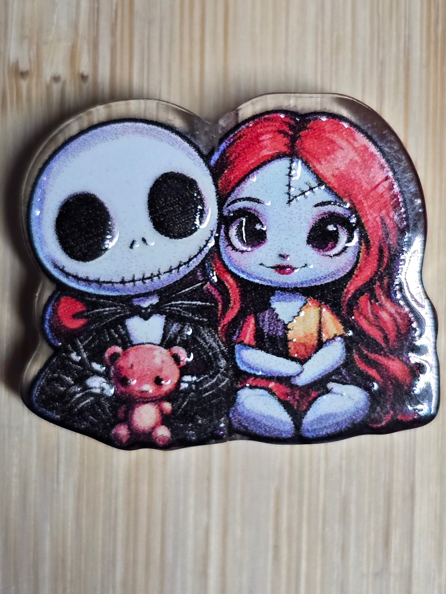 Acrylic focal beads cute NBC characters