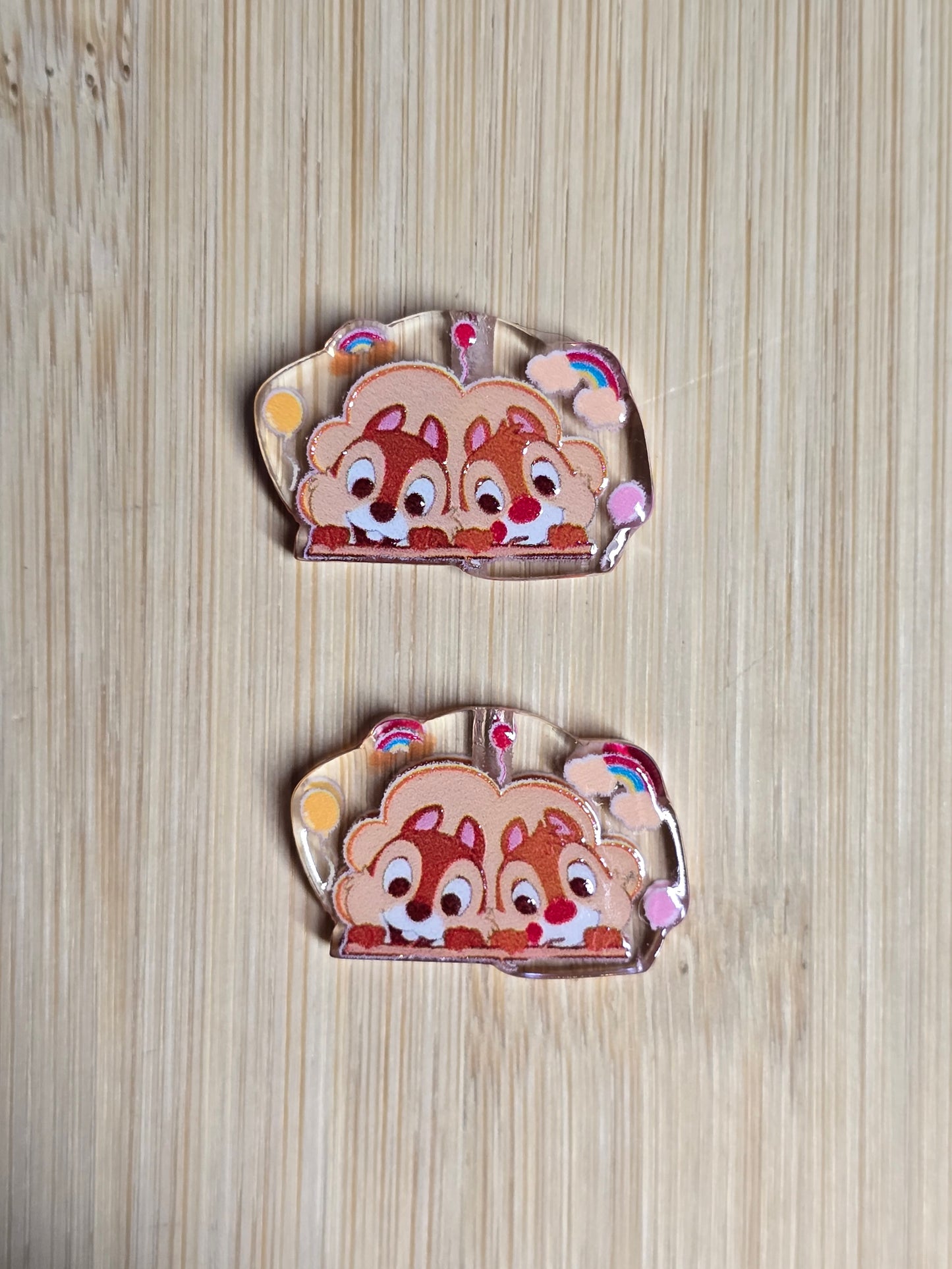Acrylic focal beads- DS duo