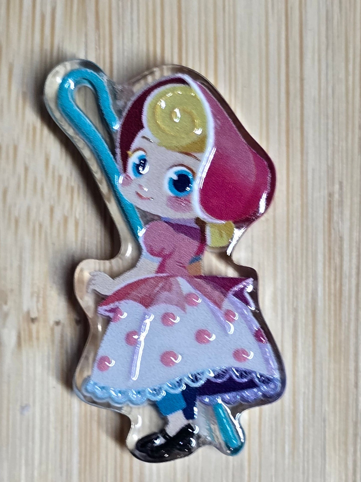 Acrylic focal beads DS movie character