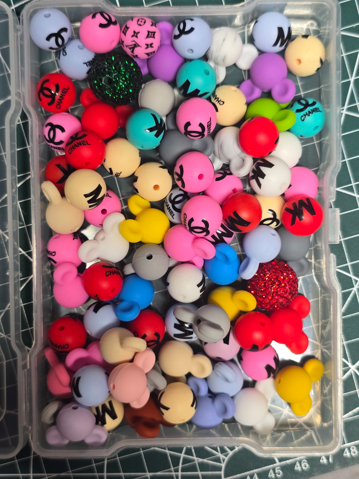Silicone bead mix