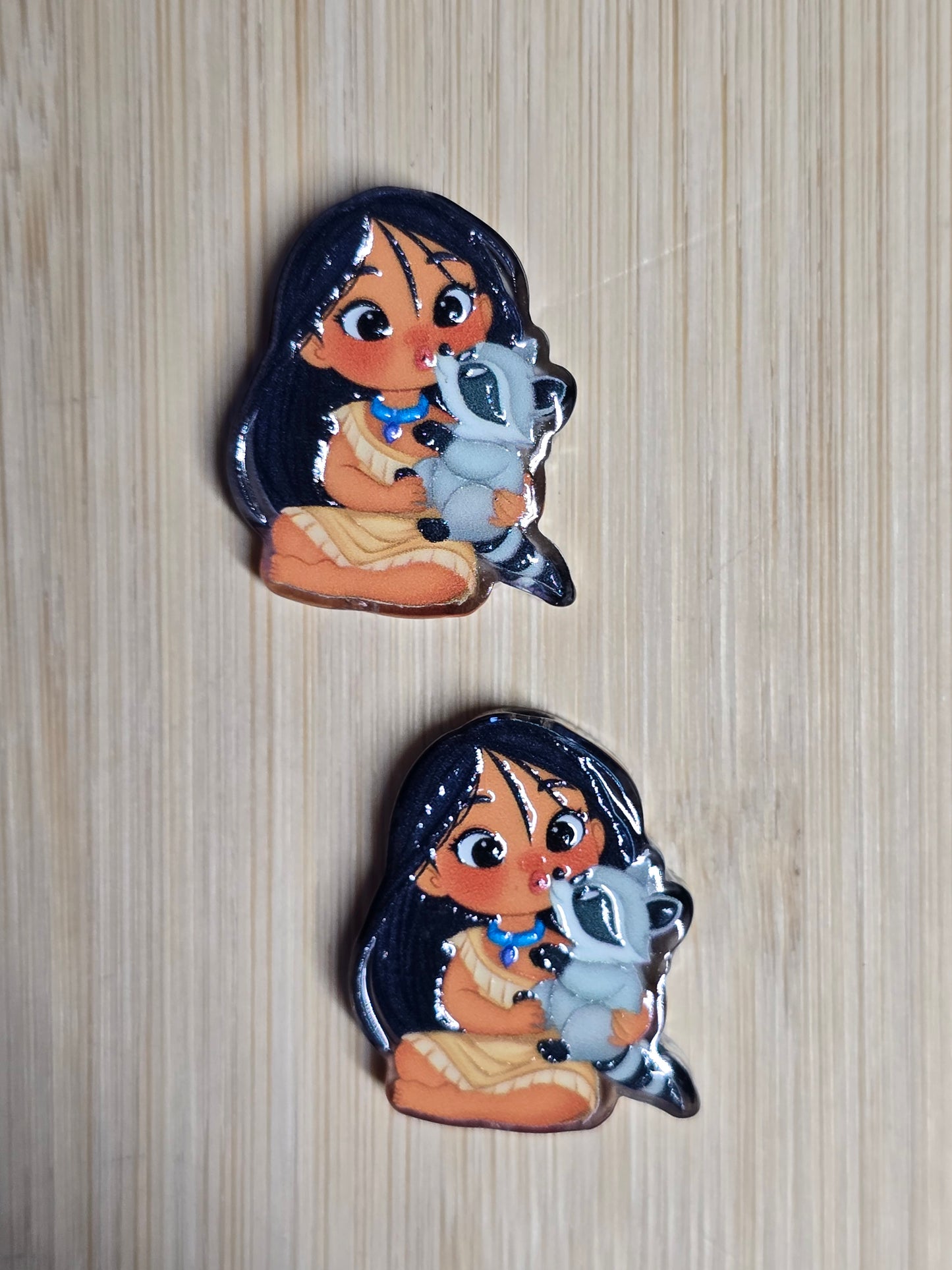 Acrylic focal beads- DS character