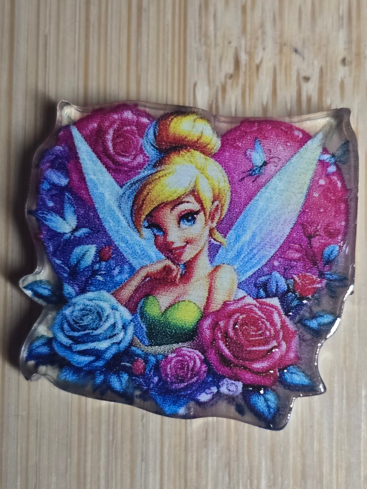 Acrylic focal beads- DS fairy