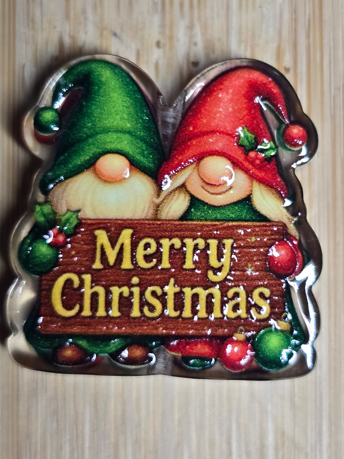 Acrylic focal beads 🫣 christmas themed