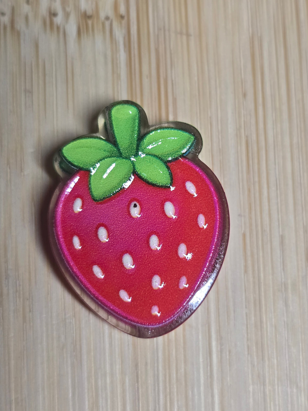 Acrylic focal beads- fruit