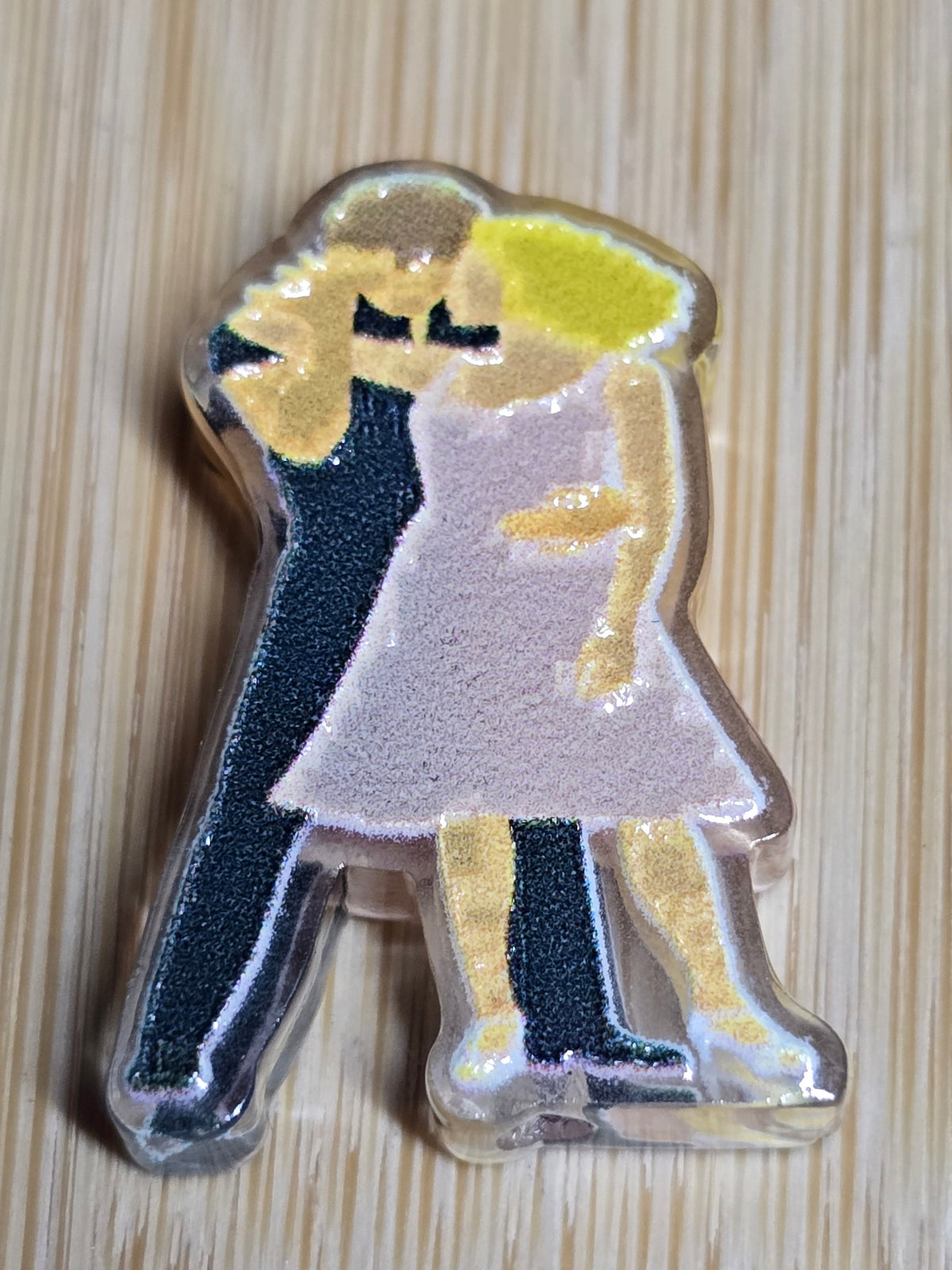 Acrylic focal beads an 80's favorite movie