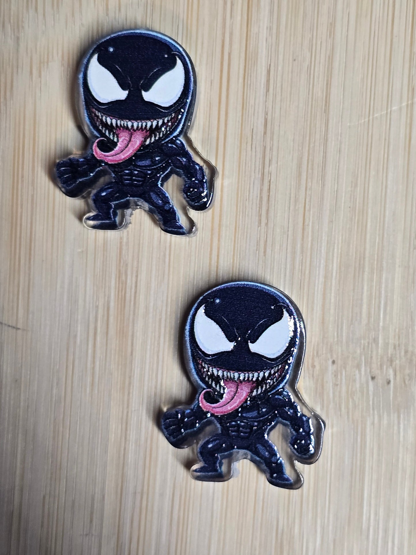 Acrylic focal beats- superhero venom
