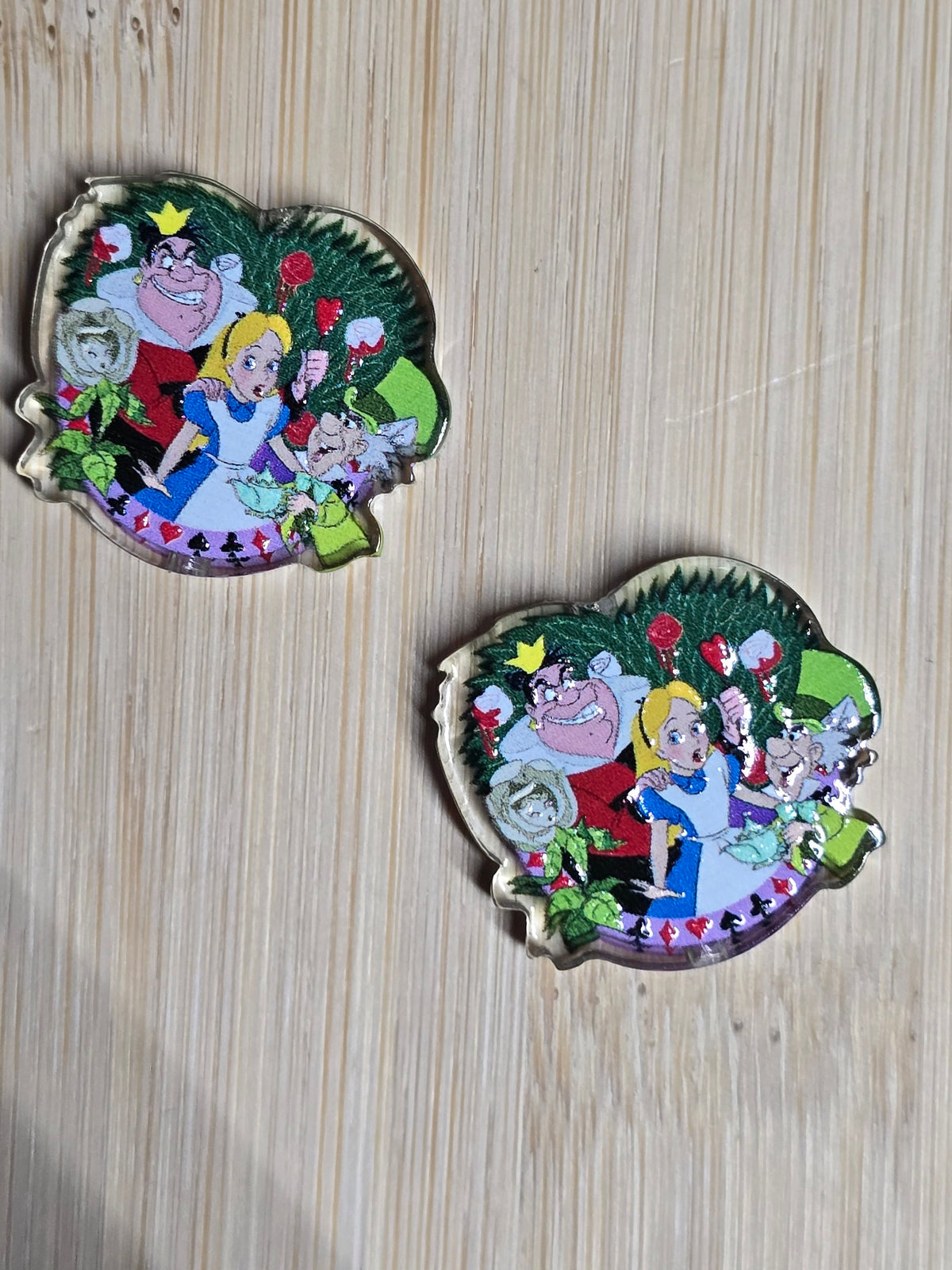 Acrylic focal beads-DS characters