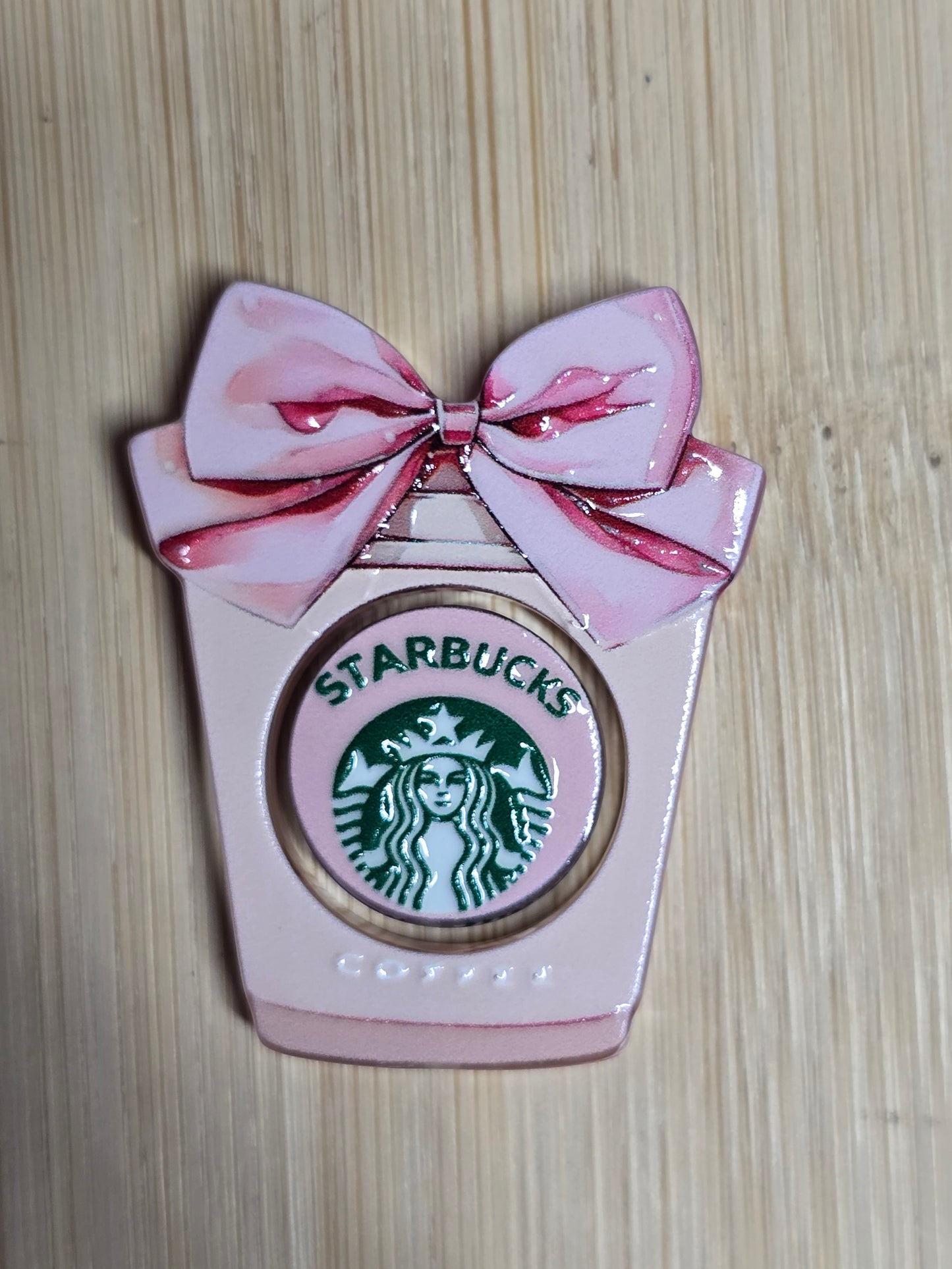 Acrylic bow set SB focal beads