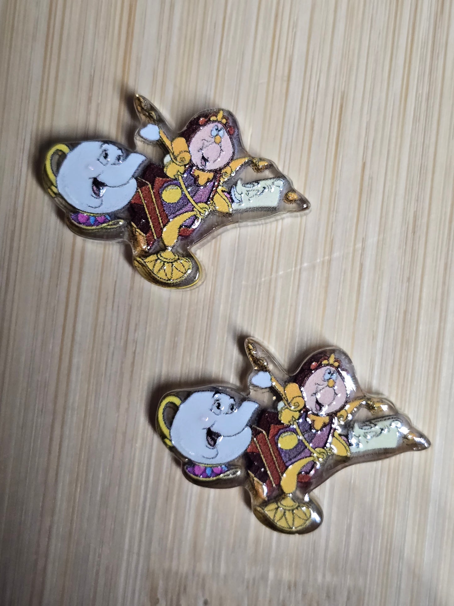 Acrylic focal beads- DS movie characters