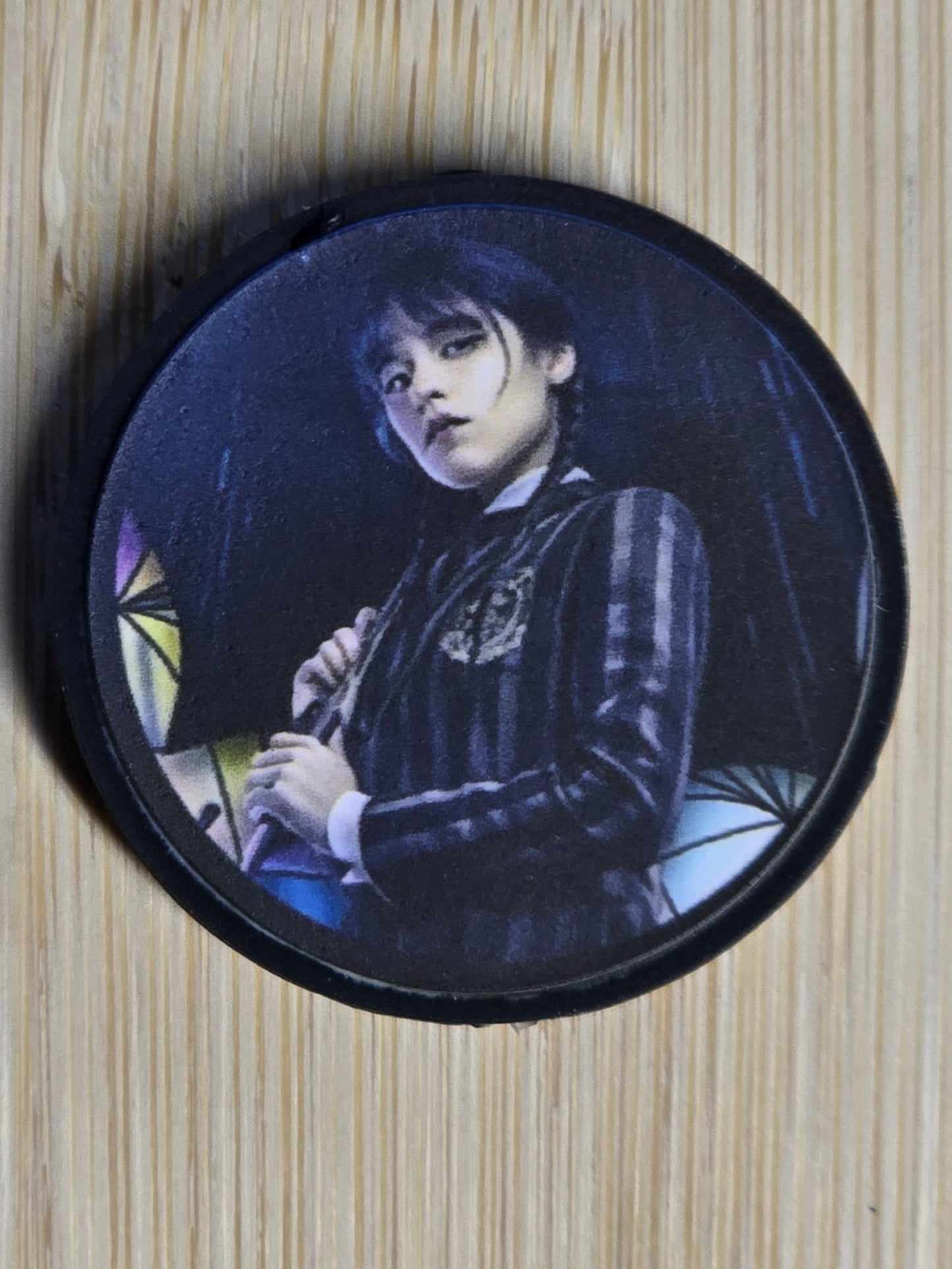 Silicone printed focal- dark humor girl