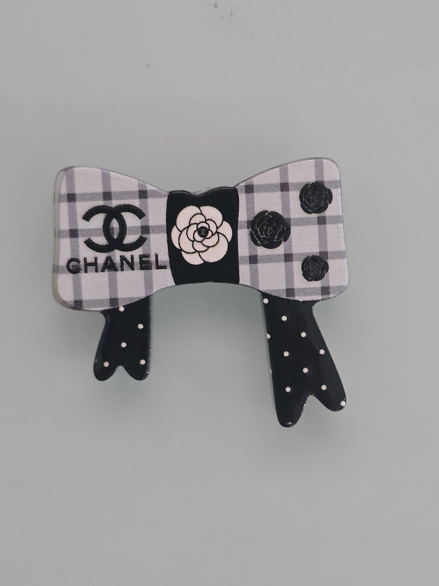 Acrylic focal beads big size designer bow