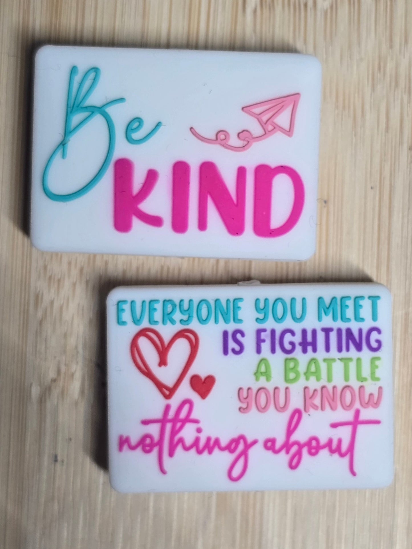 Focal silicone beads inspirational