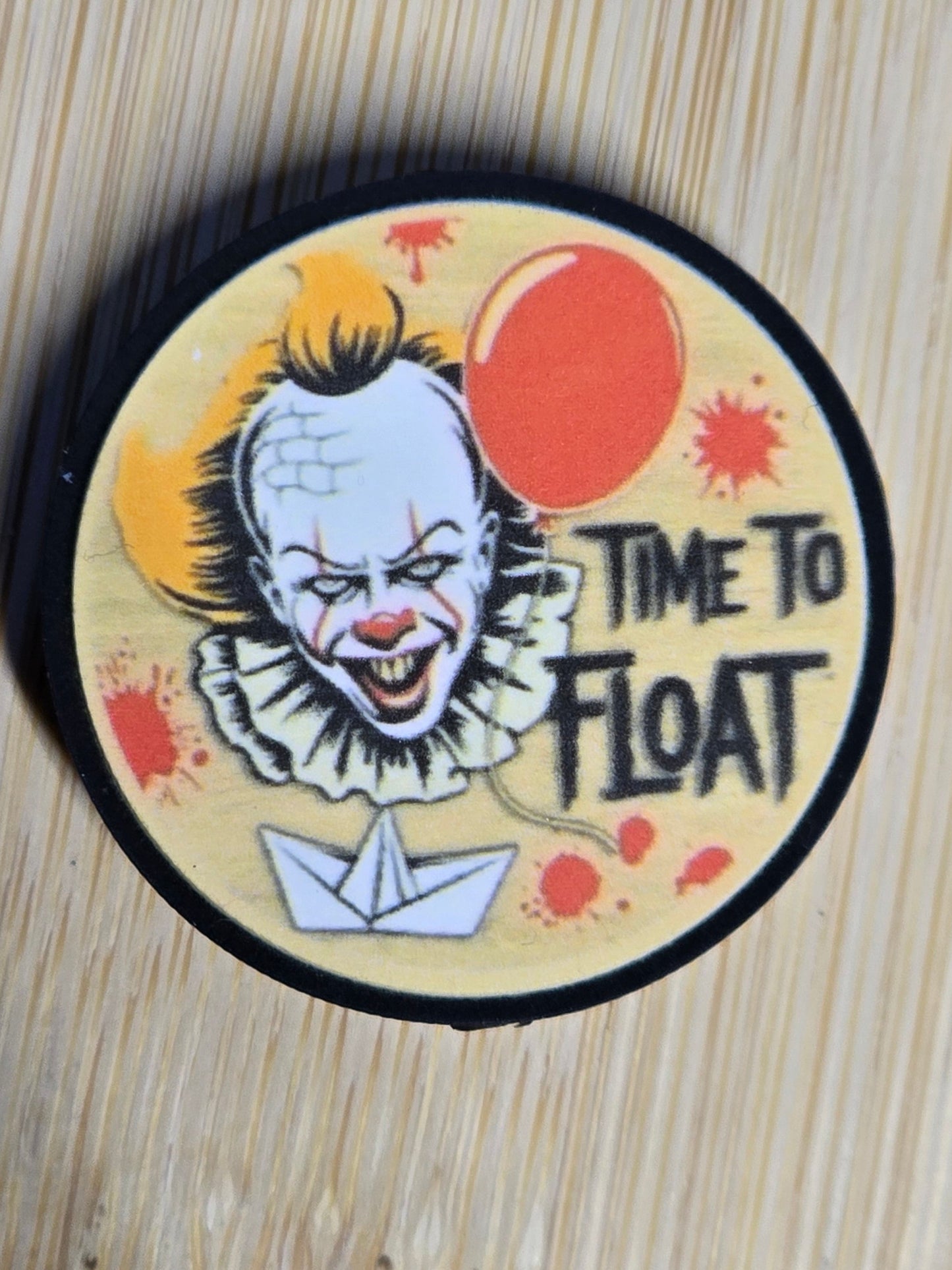 Silicone printed focal- clown
