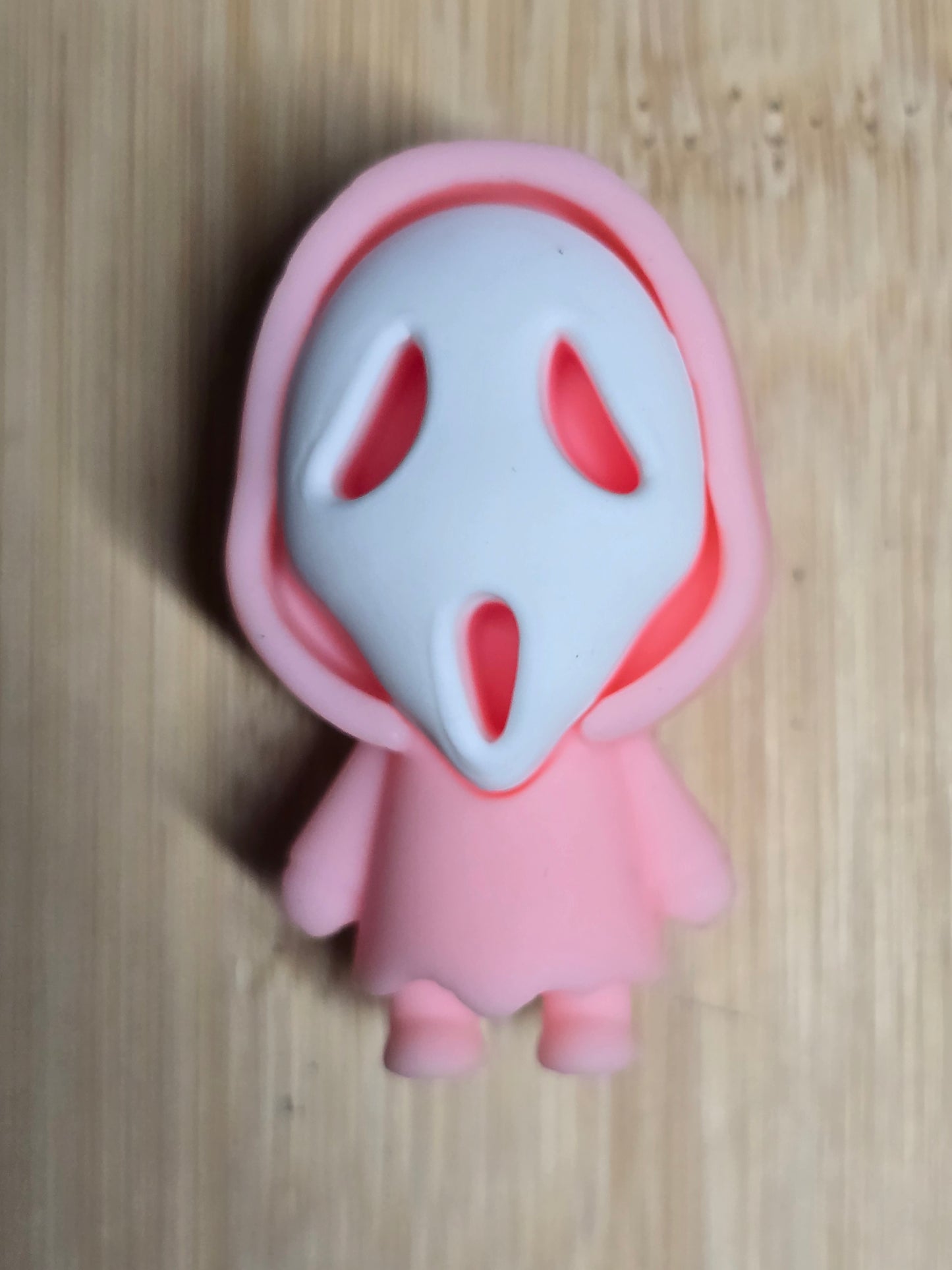 Silicone ghostface character