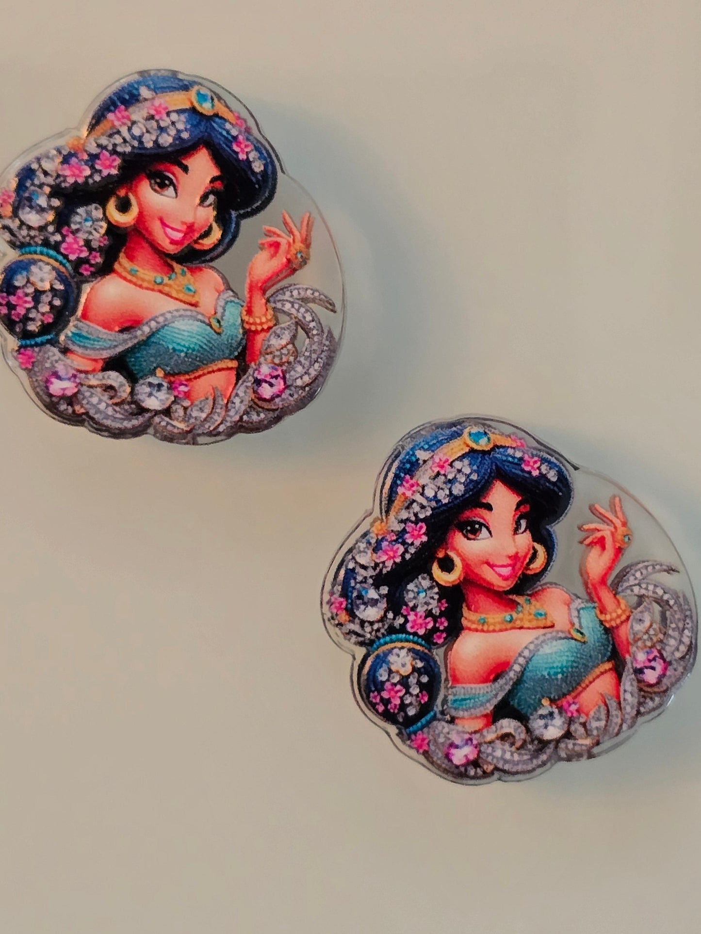 Acrylic focal beads DS princess